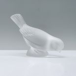 Lalique Crystal Figurine, Moineau Hardi