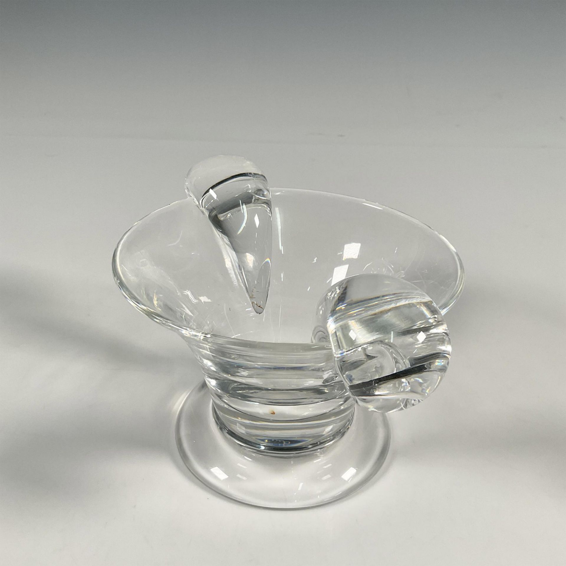 Steuben Art Glass Snail Scroll Bowl - Image 2 of 4