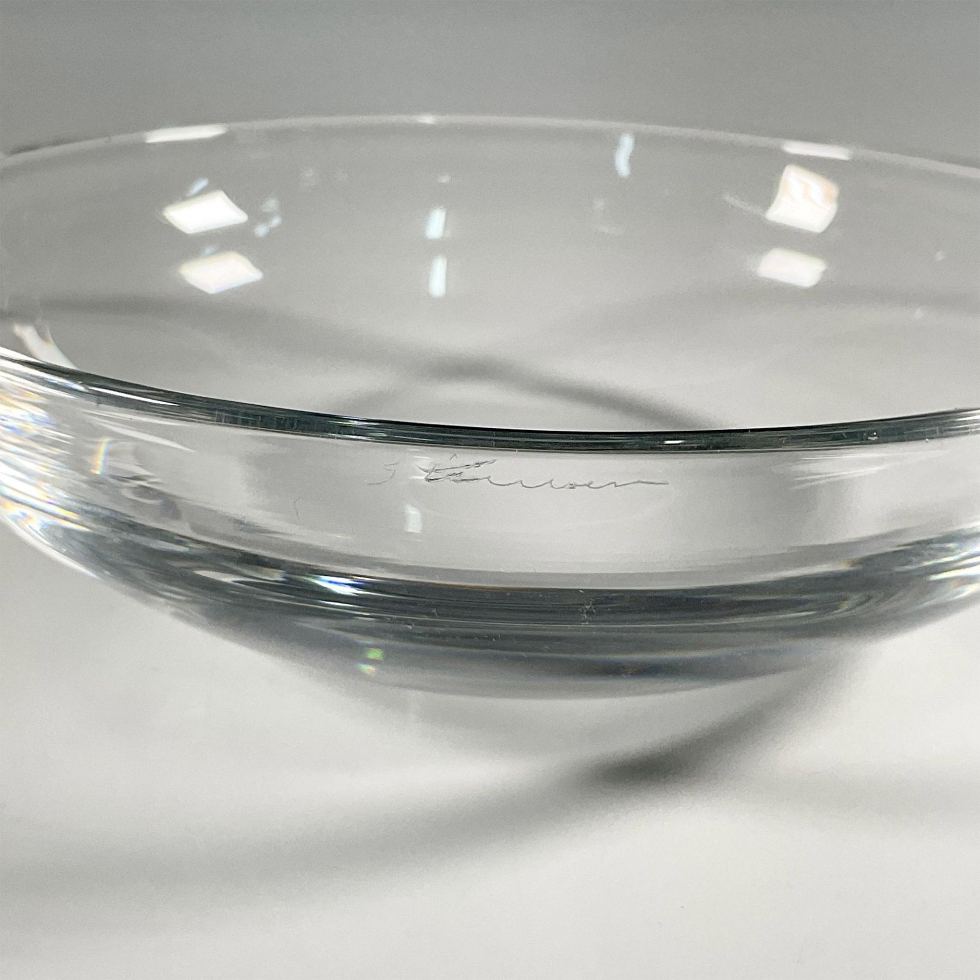 3pc Steuben Glass Dessert Bowls - Image 6 of 7