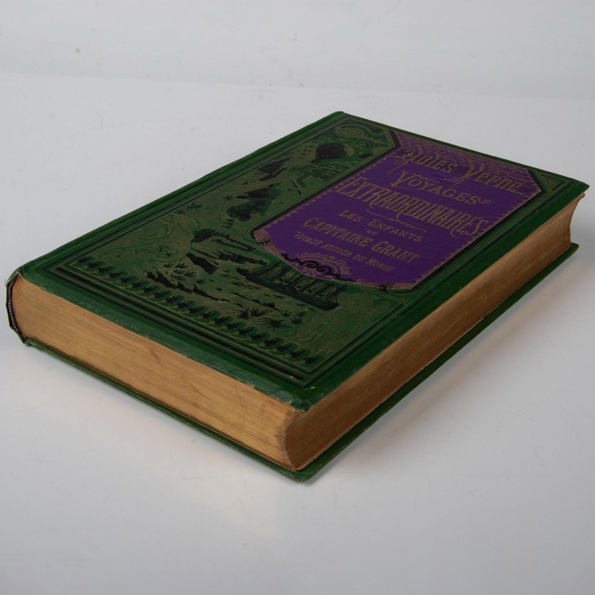Jules Verne, Capitaine Grant, A La Banniere, Green & Purple - Bild 3 aus 7