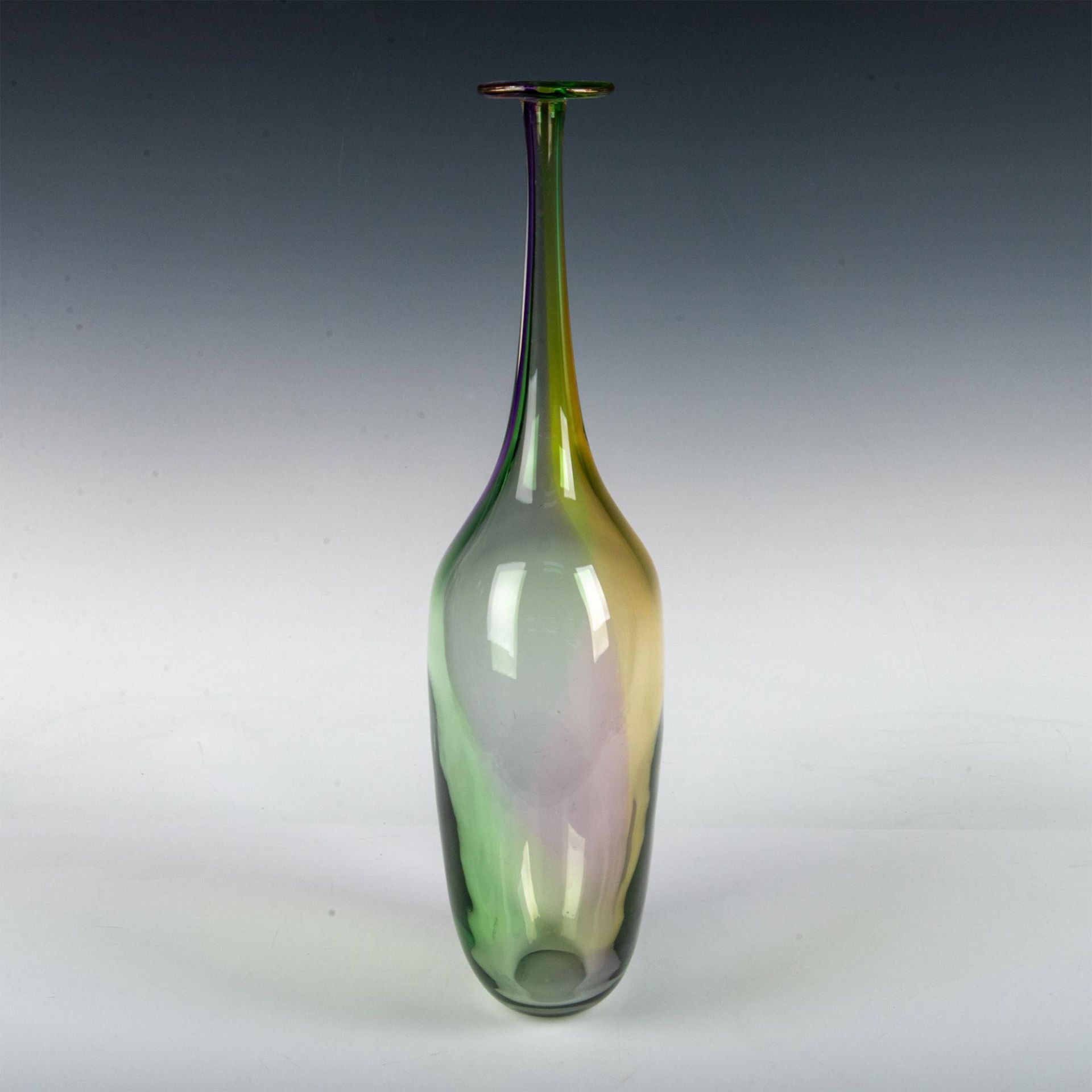 Kosta Boda Signed Art Glass Vase - Image 2 of 5