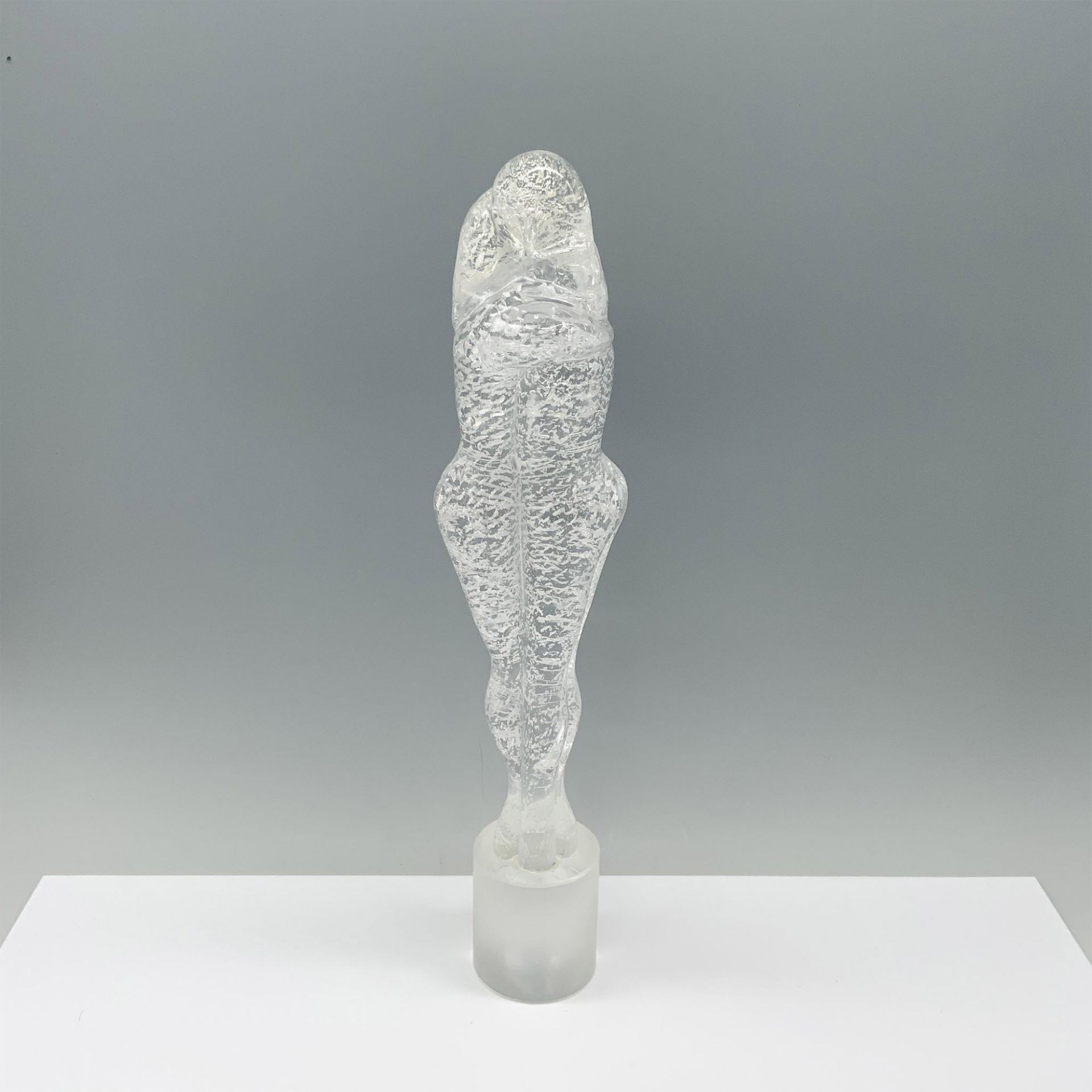 Murano Art Glass Figurine, Lovers, Signed - Bild 2 aus 3