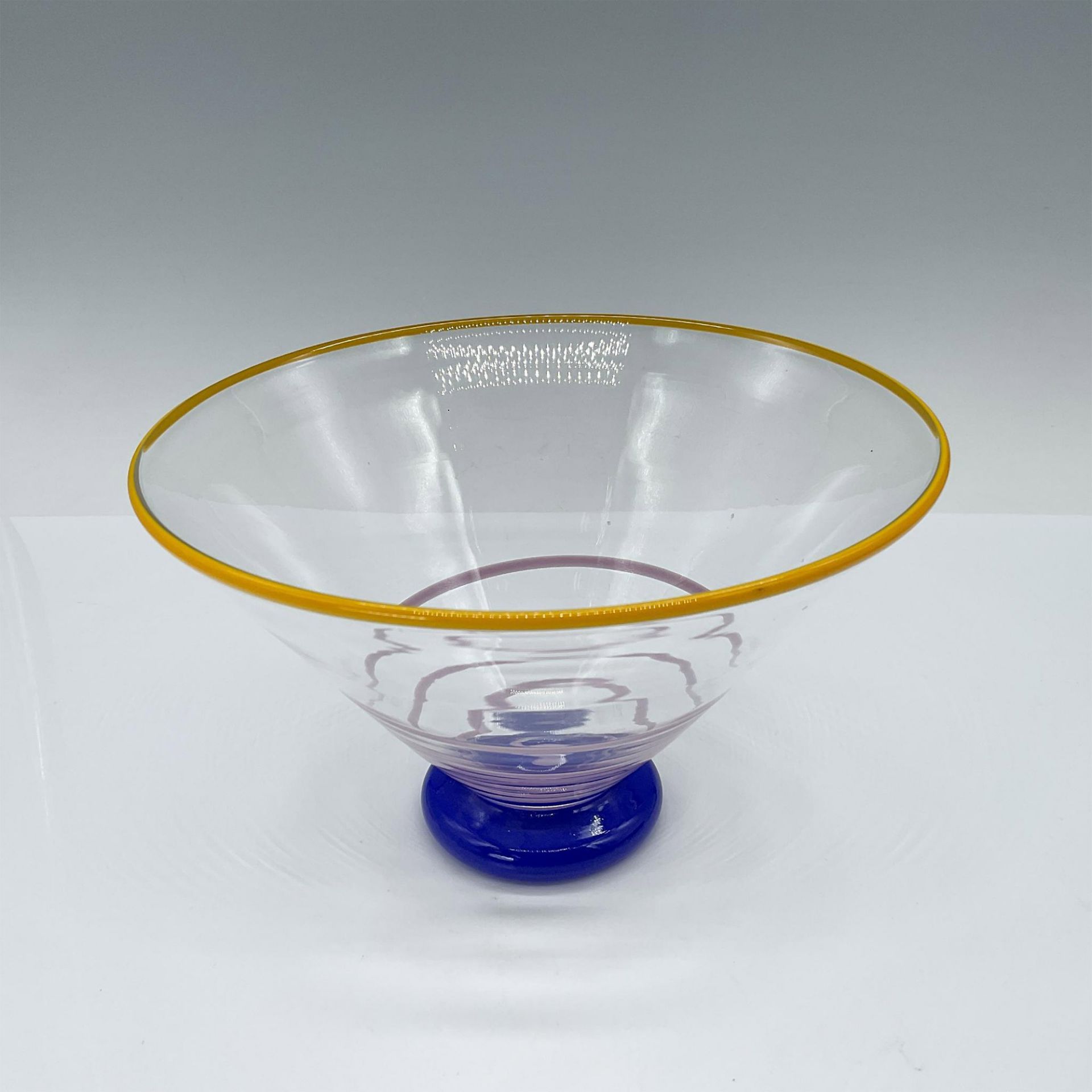 Scandinavian Art Glass Bowl - Image 2 of 3