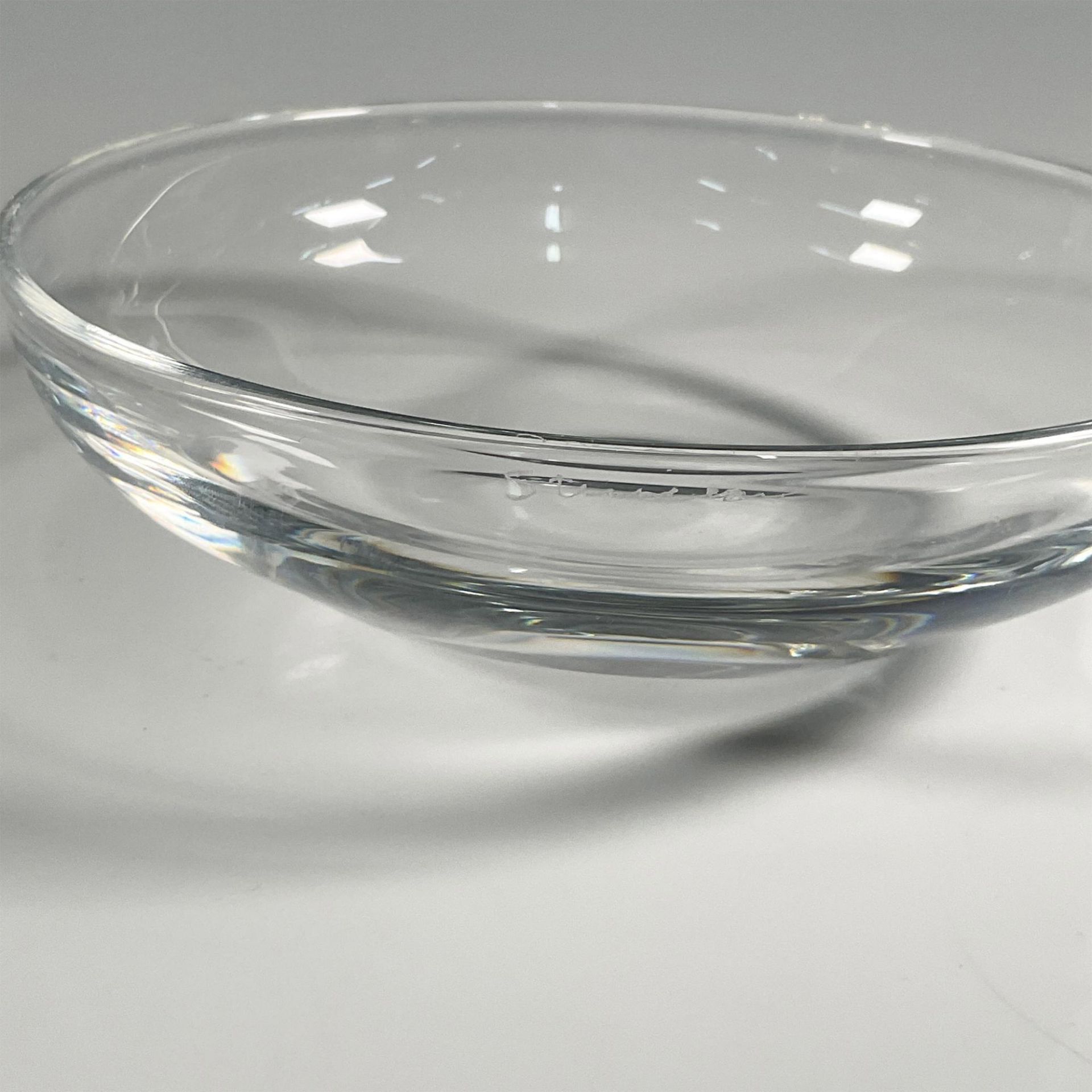 3pc Steuben Glass Dessert Bowls - Image 5 of 7