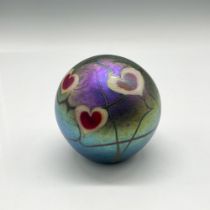 Vandermark Art Glass Paperweights, Heart