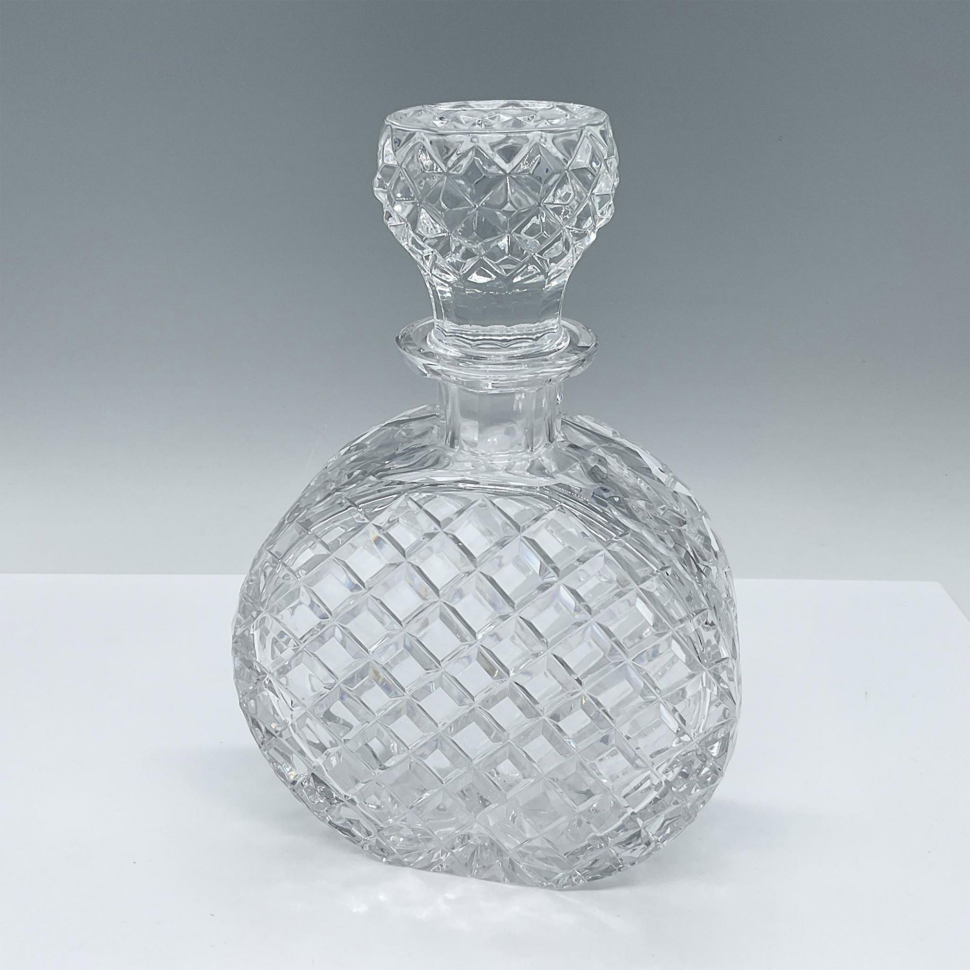 Ceska Crystal Flat Sided Decanter - Bild 2 aus 4