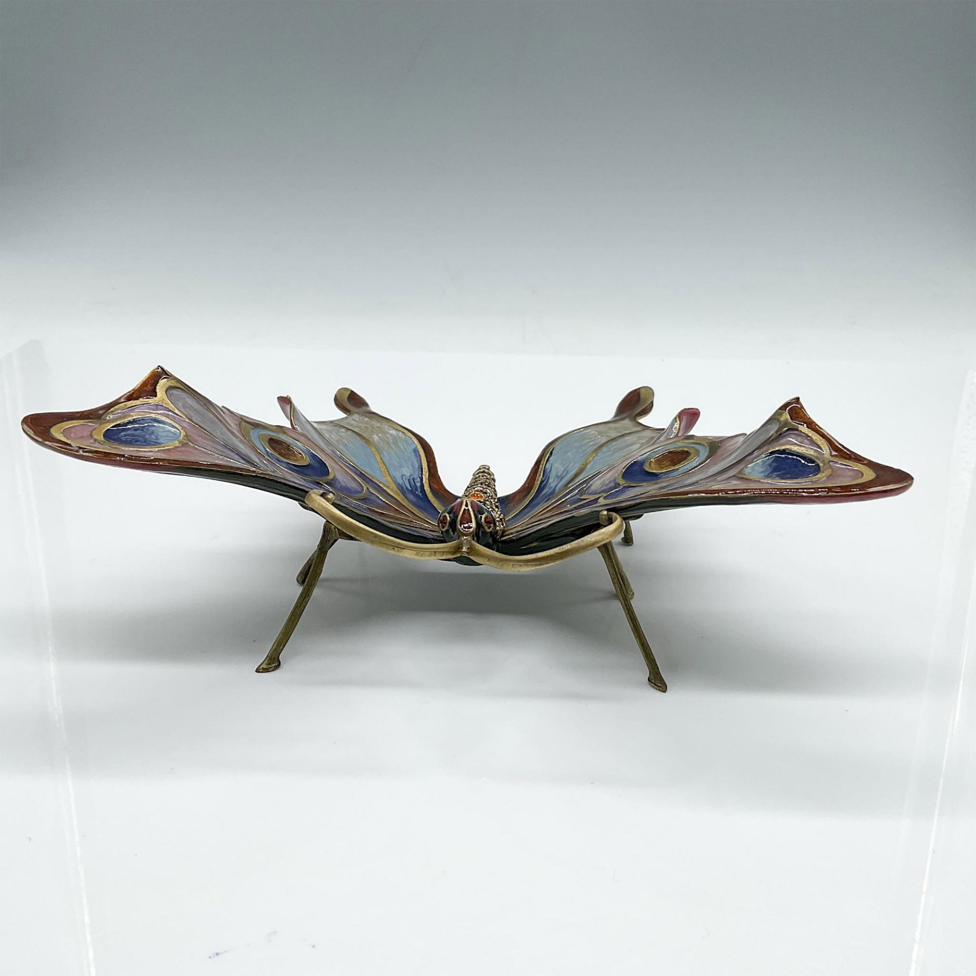 Jay Strongwater and Swarovski Large Butterfly Figurine - Bild 3 aus 4