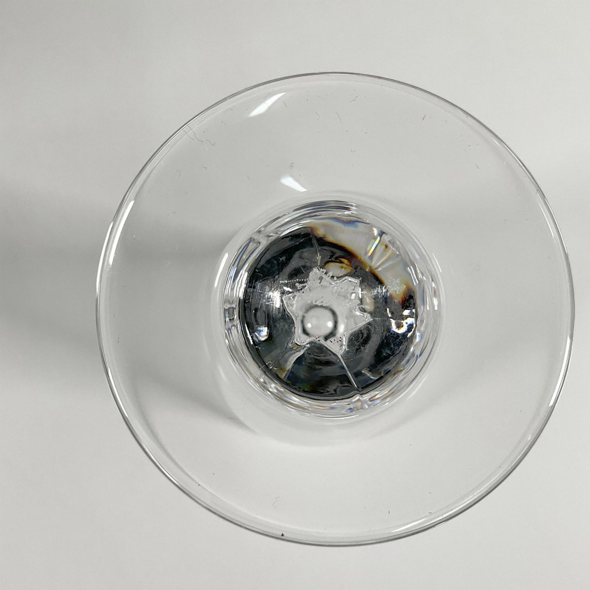 6pc Lalique Crystal Fluted Champagne Glasses, Frejus - Bild 4 aus 4
