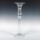Italian Twisted Glass Candle Holder