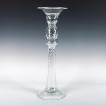 Italian Twisted Glass Candle Holder