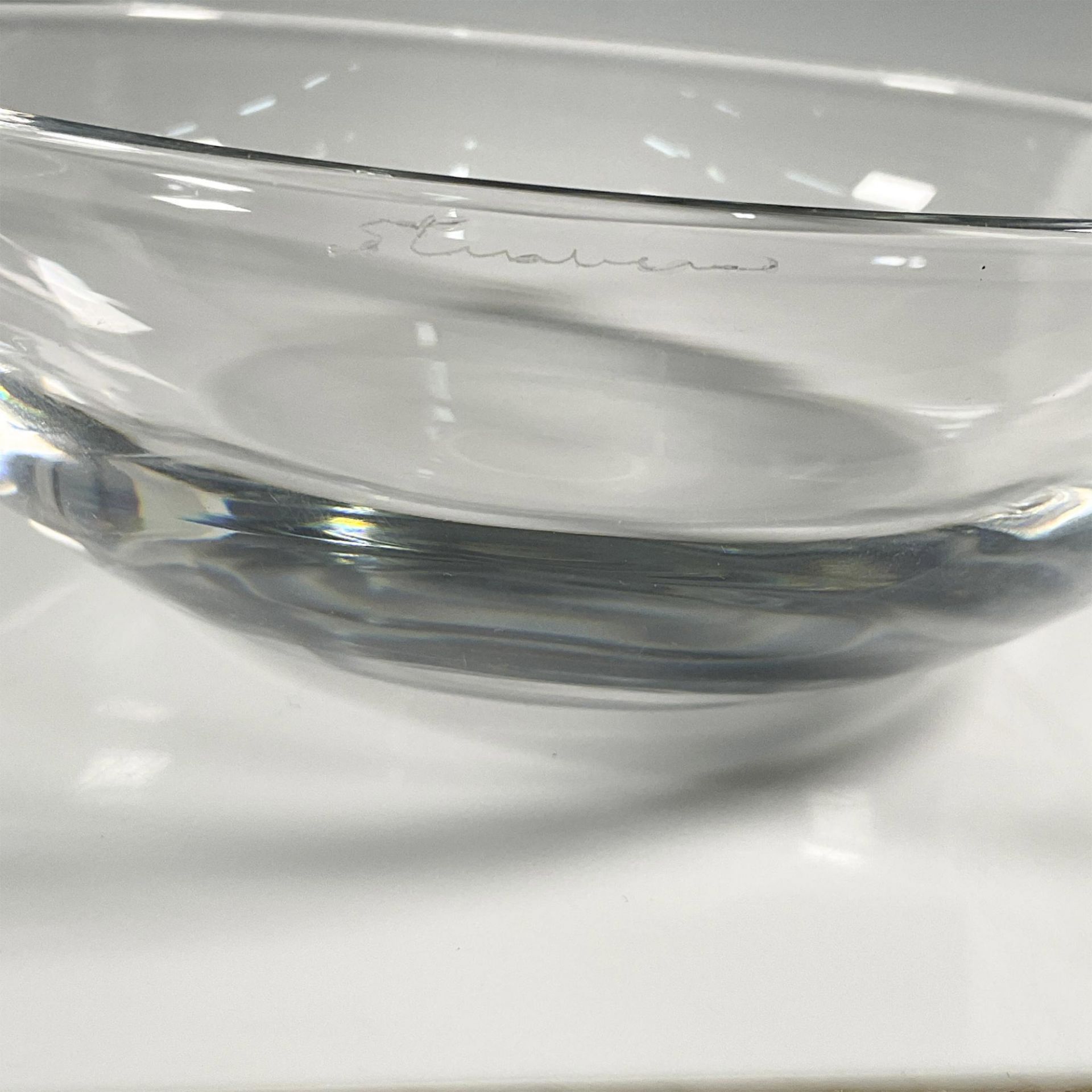 3pc Steuben Glass Dessert Bowls - Image 4 of 7