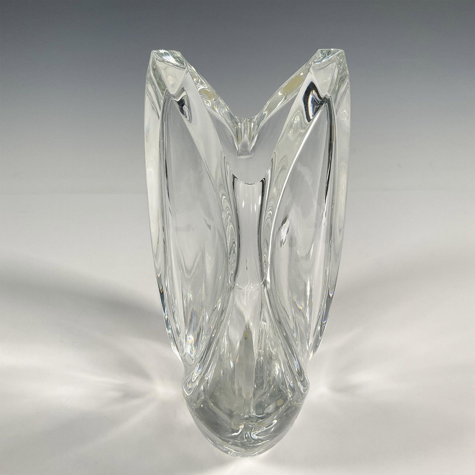 Baccarat Crystal Vase by Robert Rigot, Bagatelle - Image 2 of 5