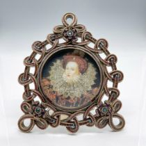 Jay Strongwater Enamel and Crystal Picture Frame