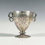 South American 19th Century Colonial Silver JICARA Cup