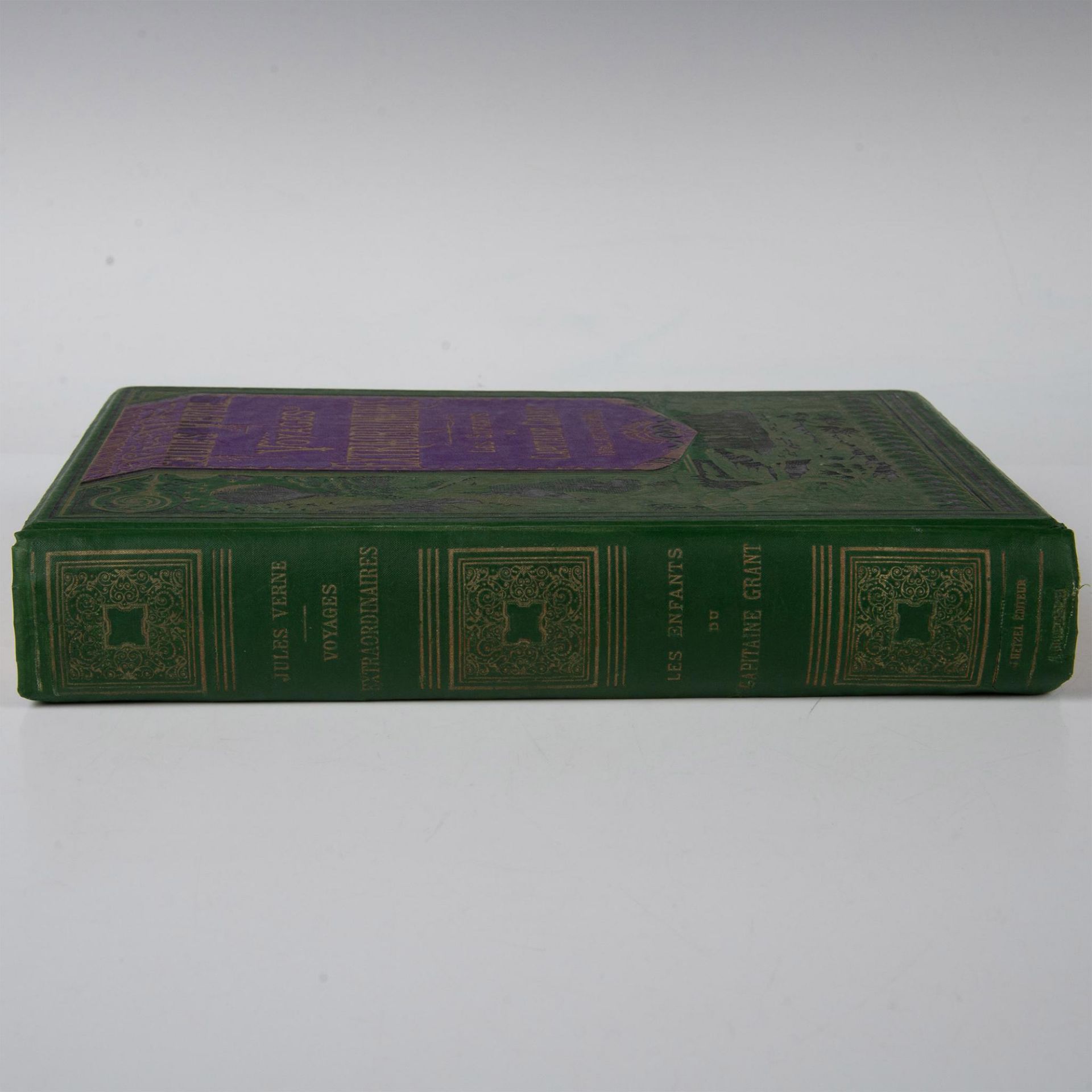 Jules Verne, Capitaine Grant, A La Banniere, Green & Purple - Bild 4 aus 7