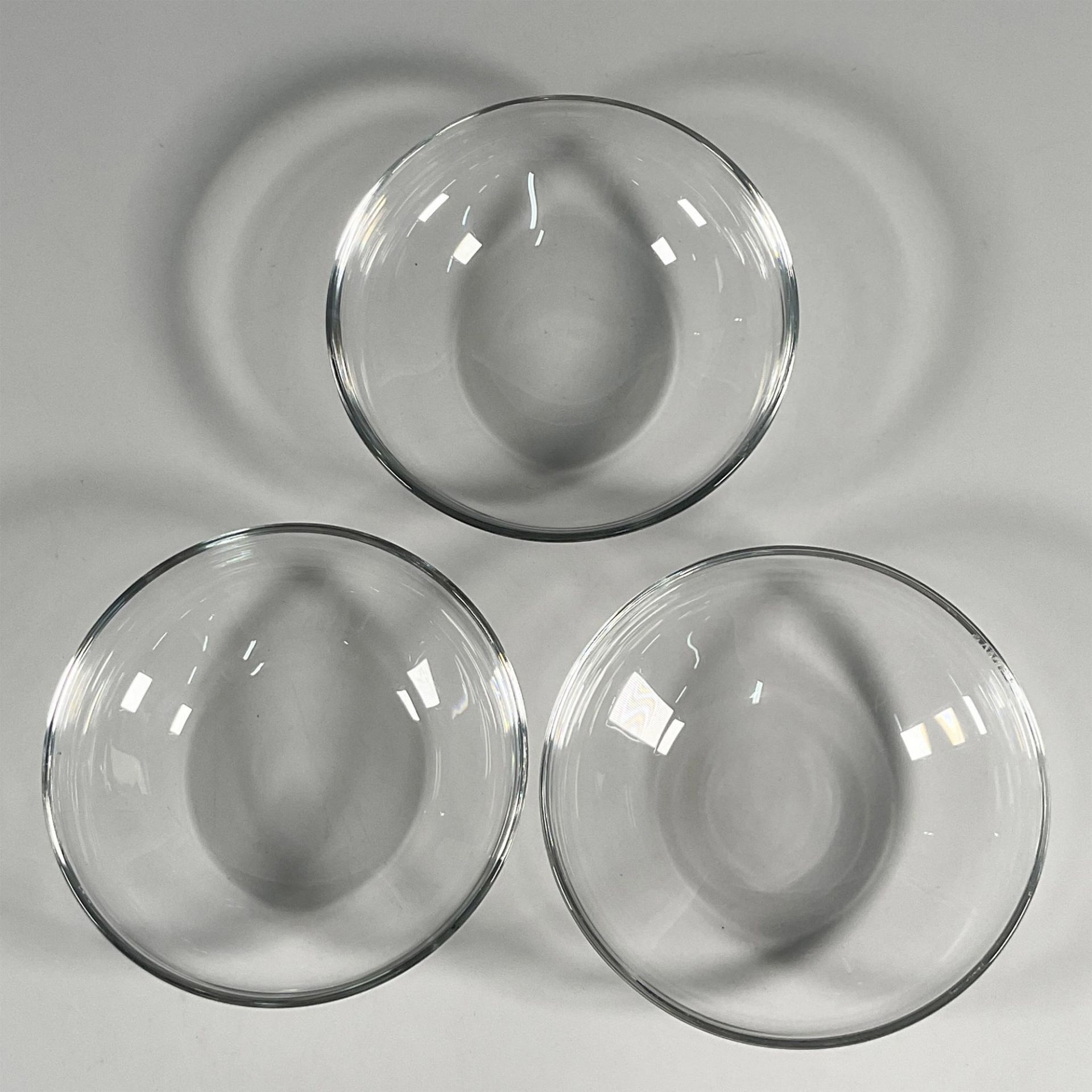 3pc Steuben Glass Dessert Bowls - Image 2 of 7