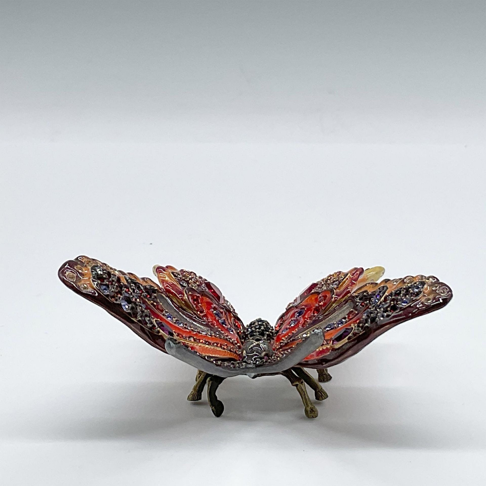 Jay Strongwater and Swarovski Embellished Butterfly Figurine - Image 2 of 3