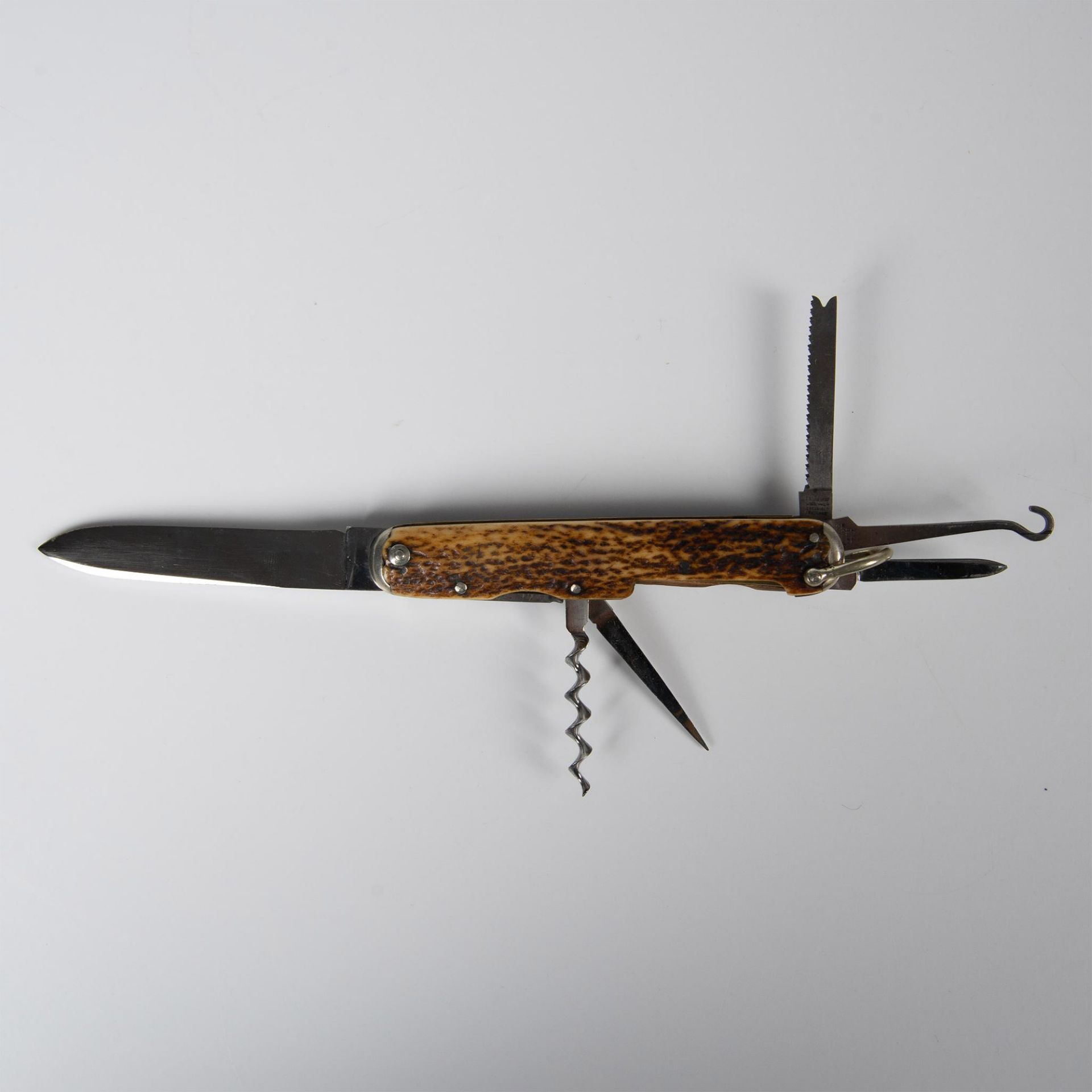 Antique G. Wostenholm IXL Folding Multi Blade Knife - Image 5 of 7