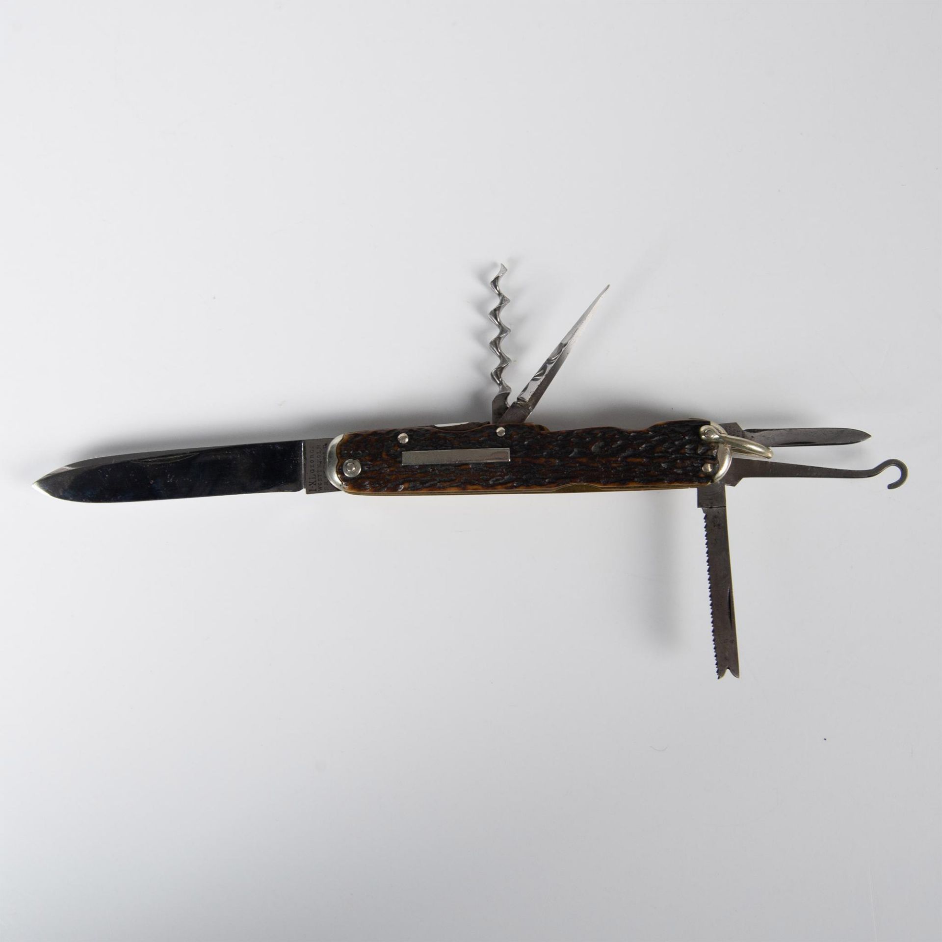 Antique G. Wostenholm IXL Folding Multi Blade Knife - Image 6 of 7