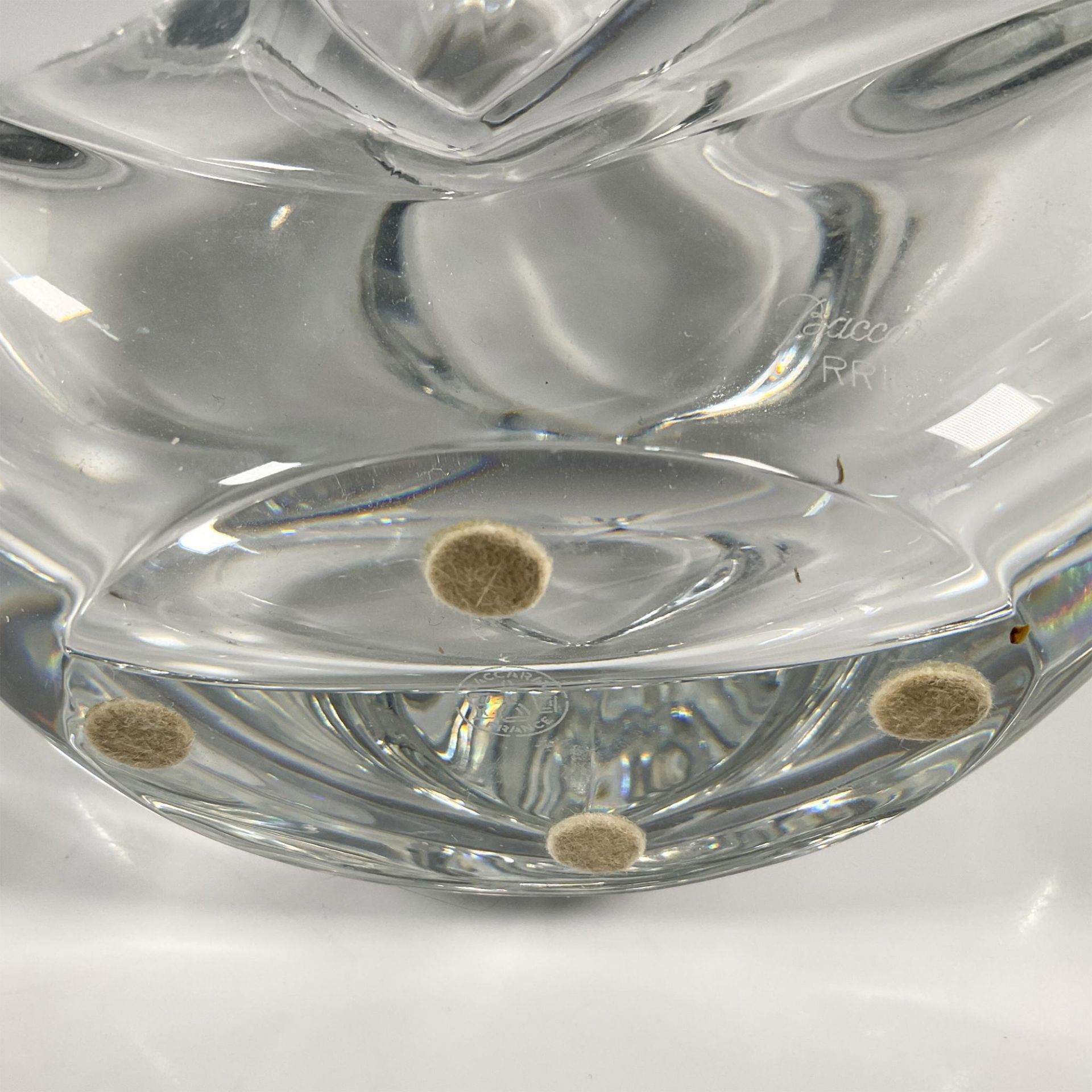 Baccarat Crystal Vase by Robert Rigot, Bagatelle - Image 4 of 5