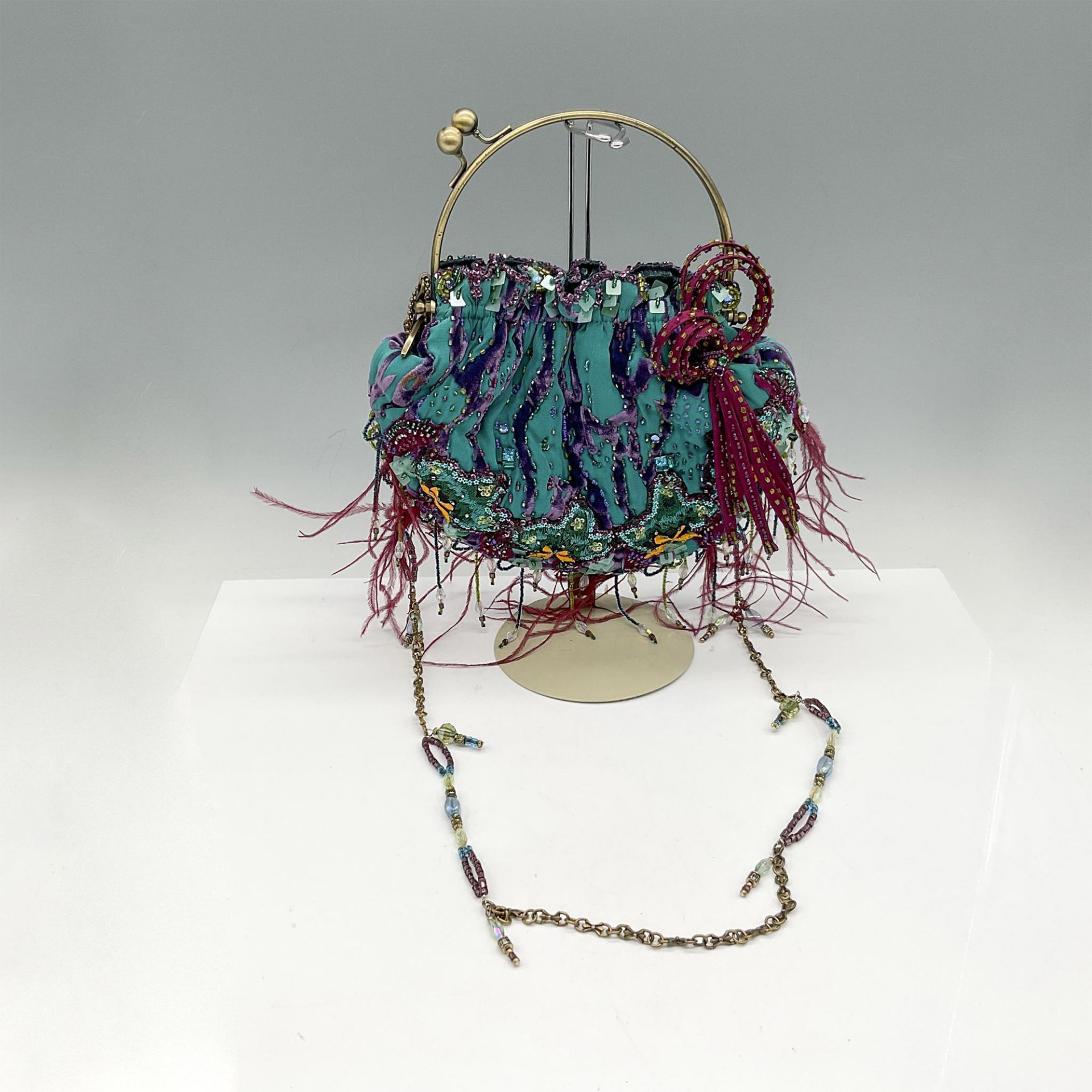 Mary Frances Top Handle Satchel Bag - Image 2 of 4