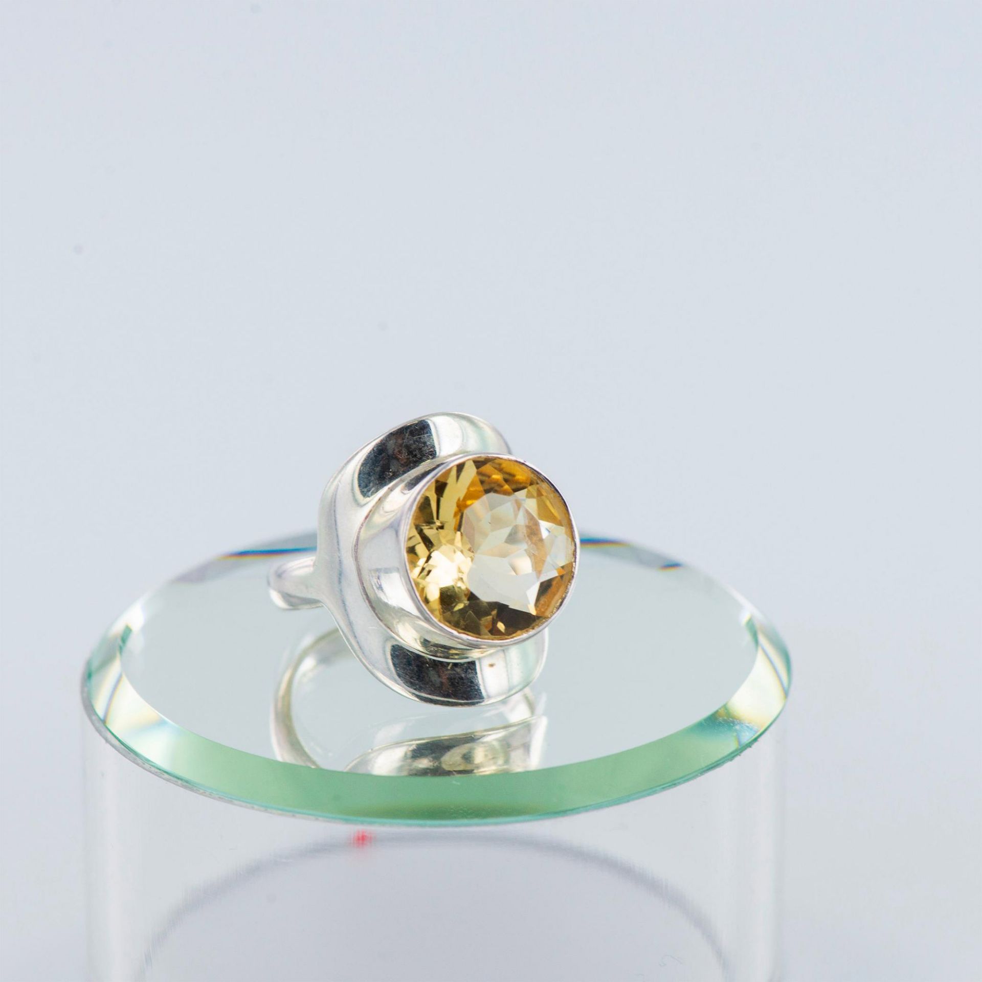 Tous Sterling Silver and Citrine Ring - Bild 5 aus 11