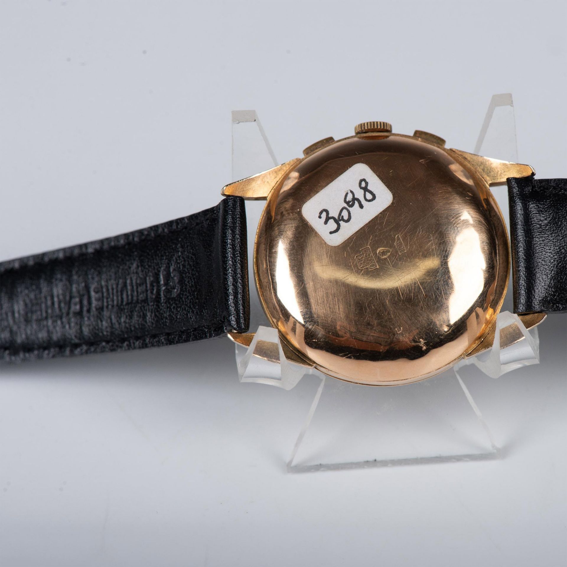 Racing Chronograph 18K Gold Men's Wrist Watch - Image 9 of 11