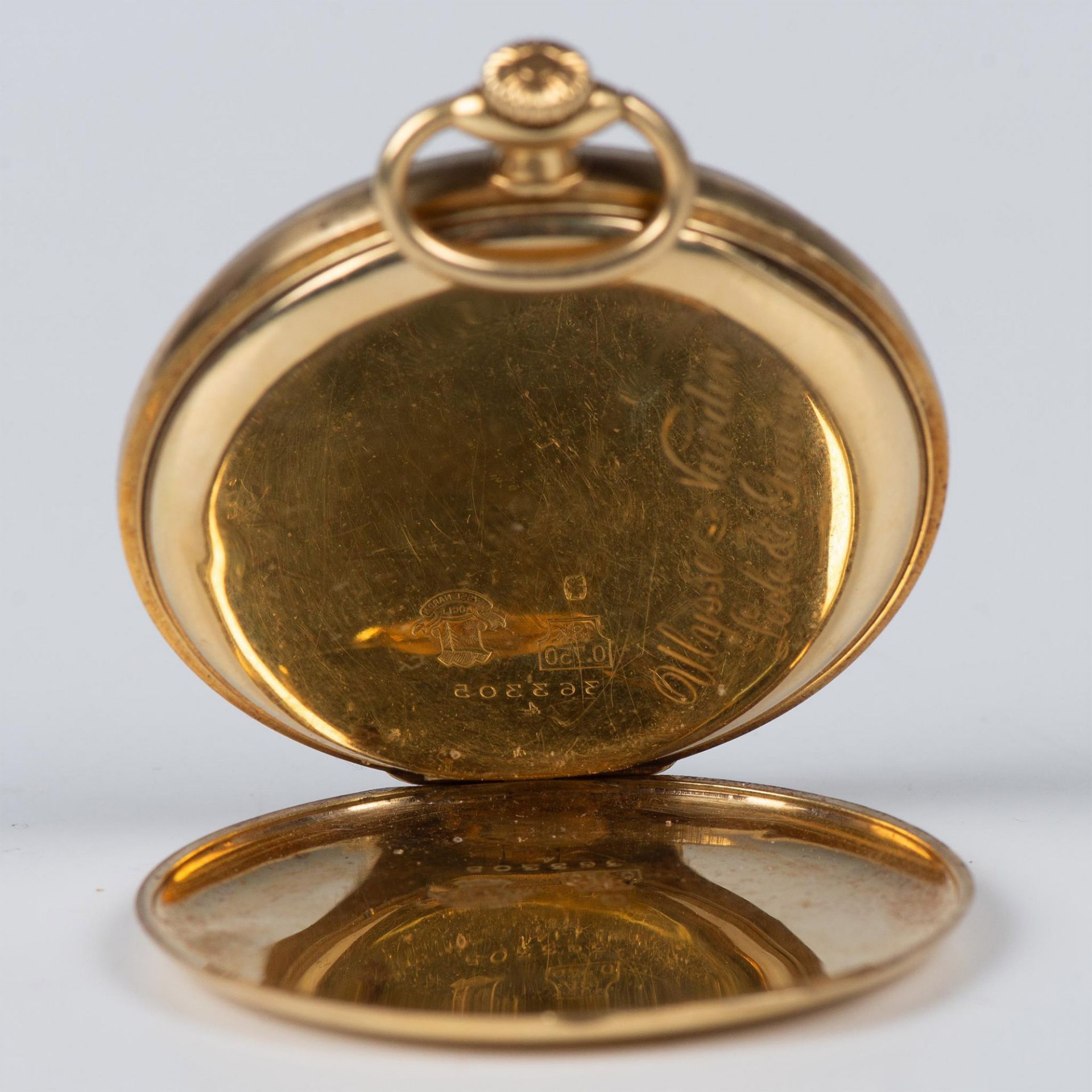 Antique Ulysse Nardin 18K Gold Pocket Watch - Image 6 of 11