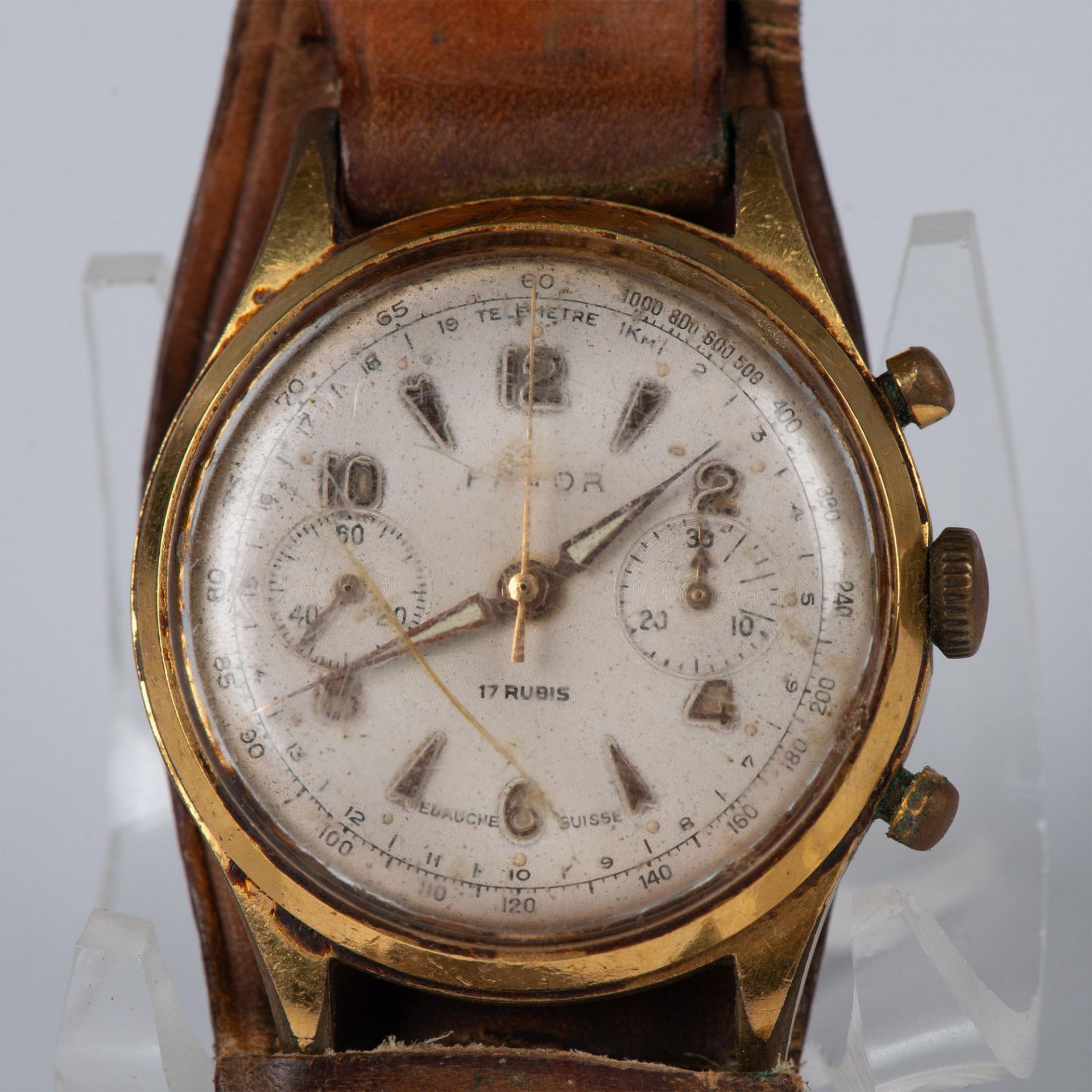 Gents 1950s/60s Favor Chronograph Wrist Watch