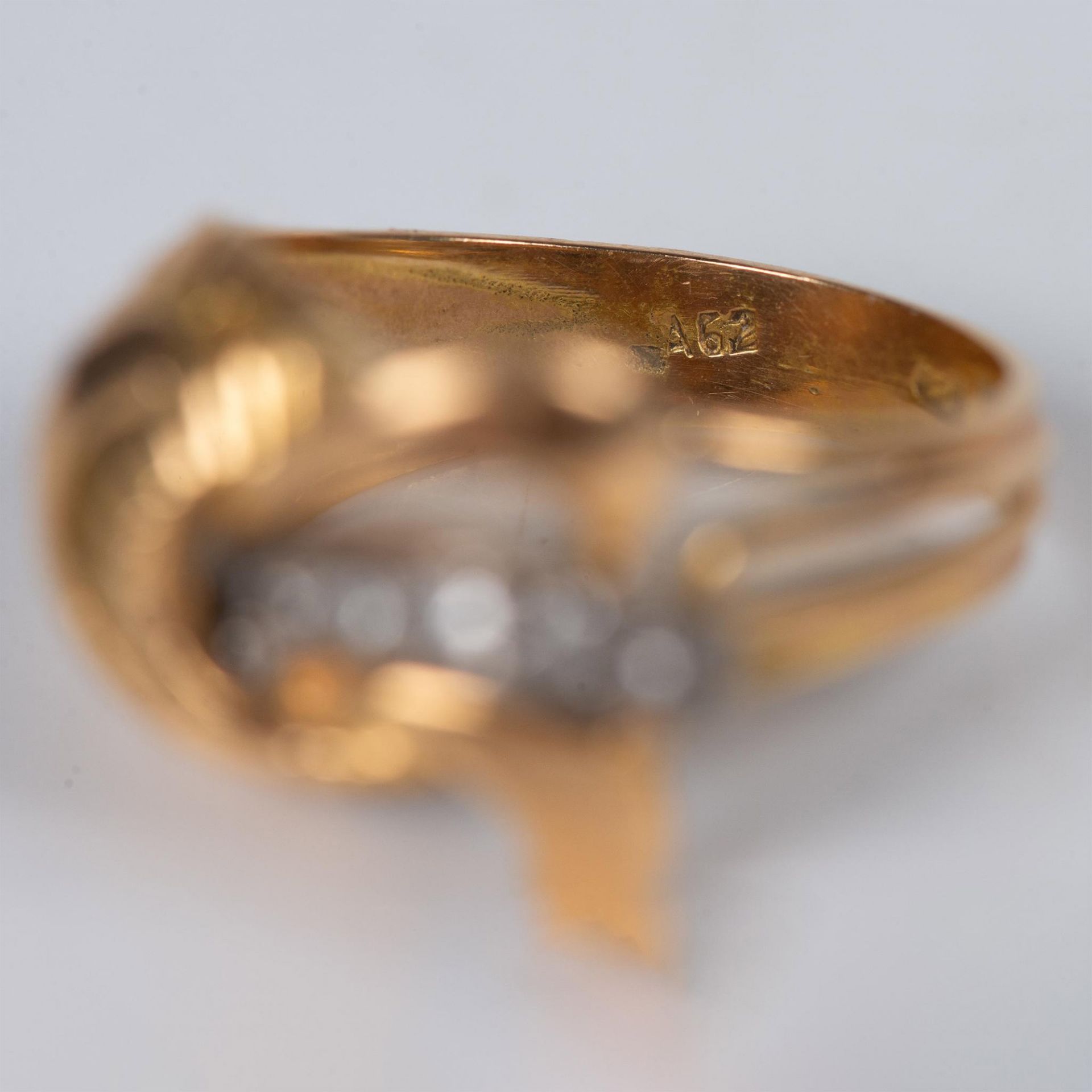 18K Gold and Diamonds Cocktail Ring - Image 2 of 5