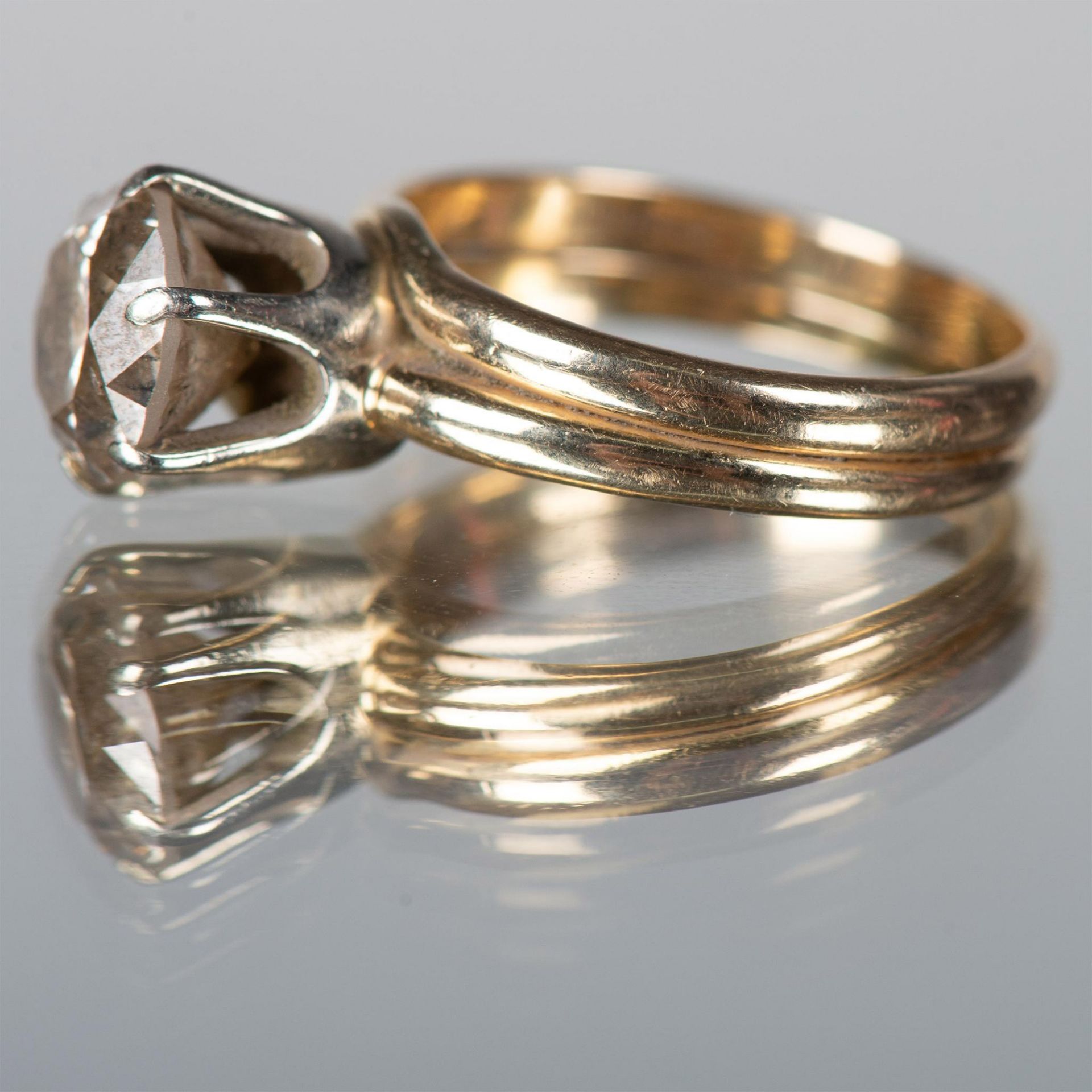 Stunning 3ct Diamond Ring in 14K Gold - Image 4 of 5