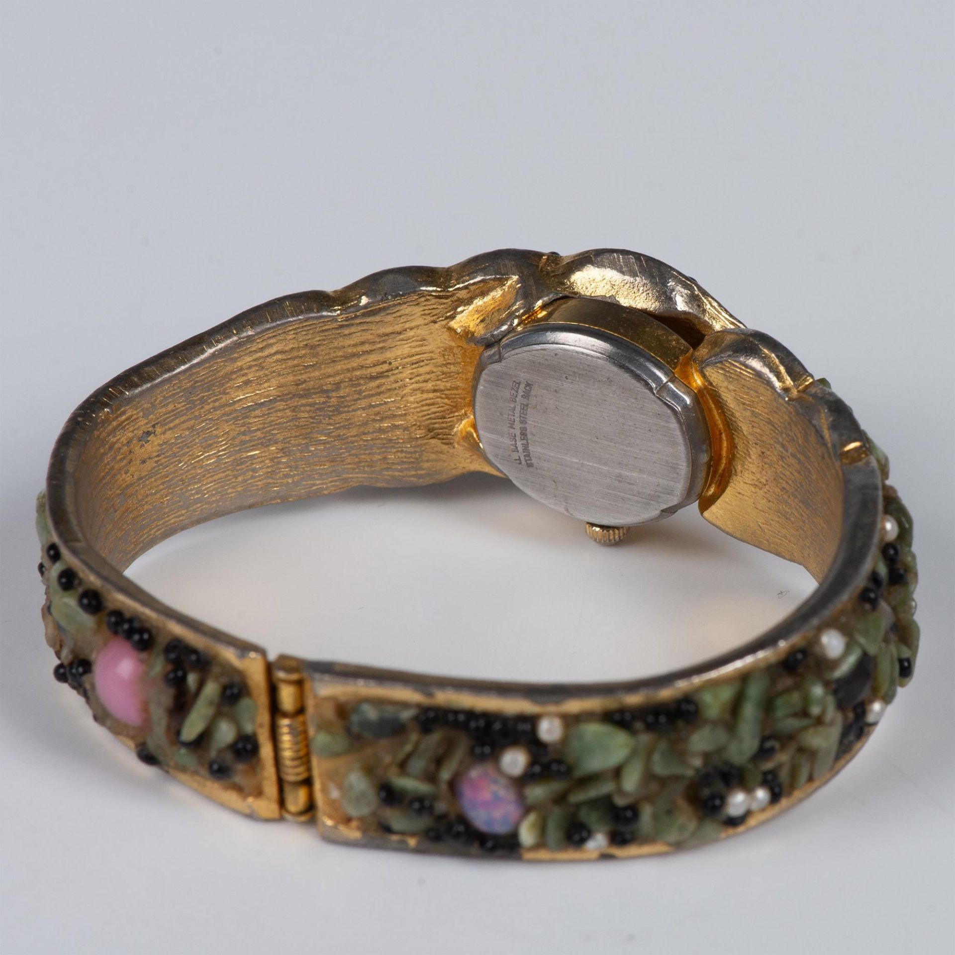 Pretty Pilgrim Jeweled Bracelet Wristwatch - Bild 4 aus 8