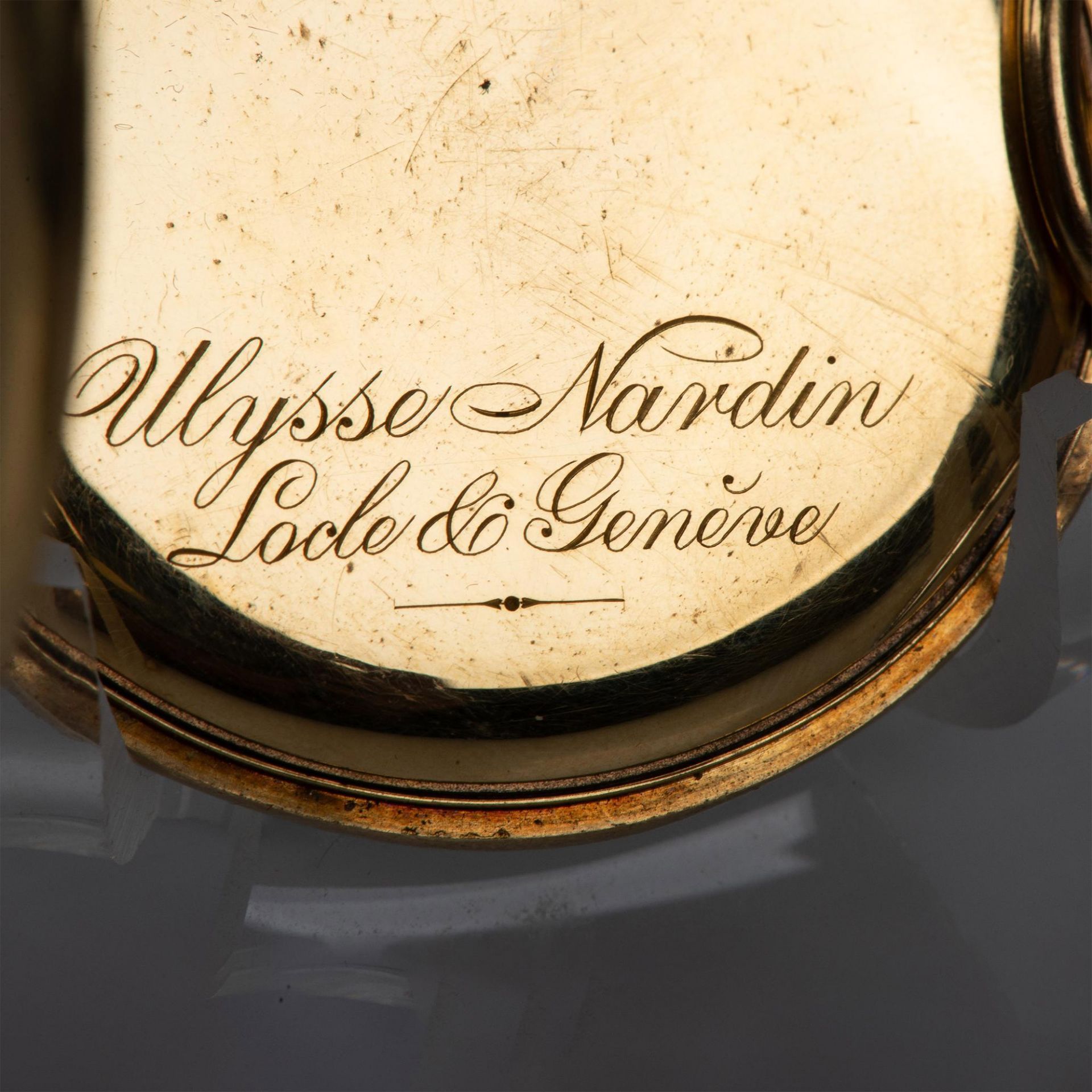 Antique Ulysse Nardin 18K Gold Pocket Watch - Image 8 of 11