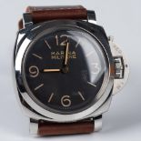 Panerai Marina Militare Acciaio Luminor 1950 3 Days Watch