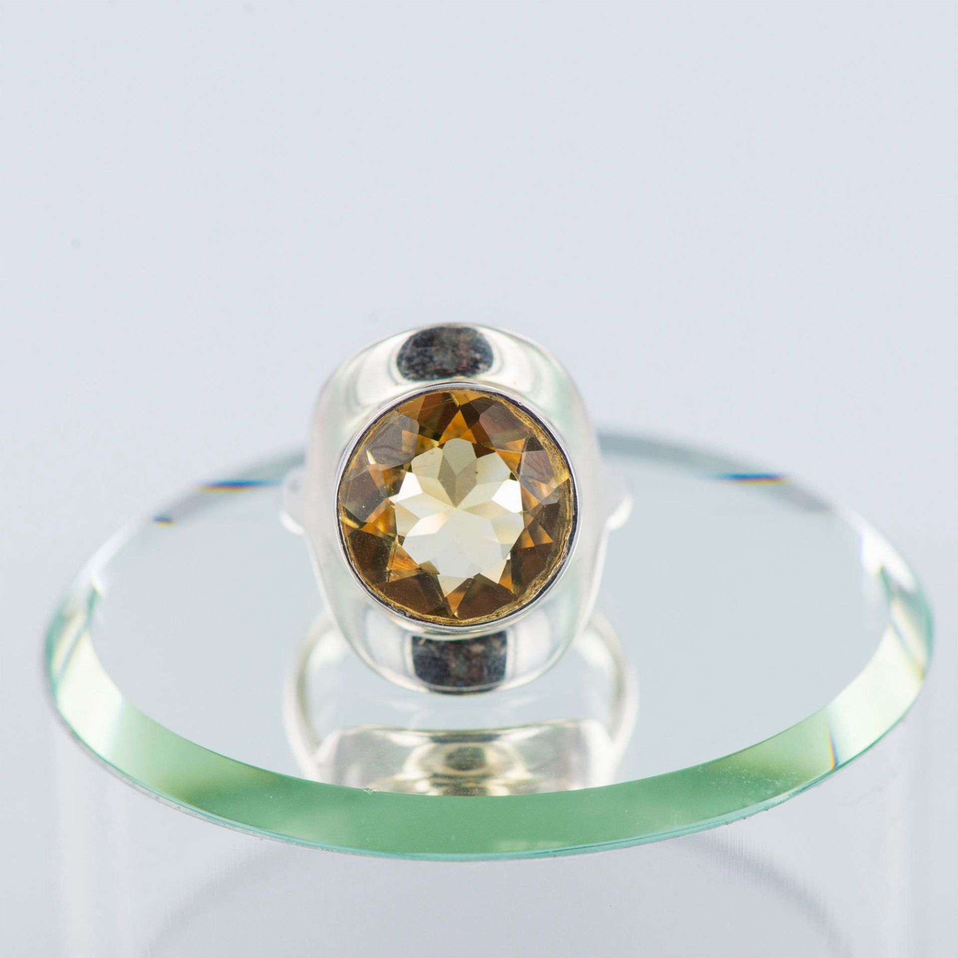 Tous Sterling Silver and Citrine Ring - Bild 6 aus 11