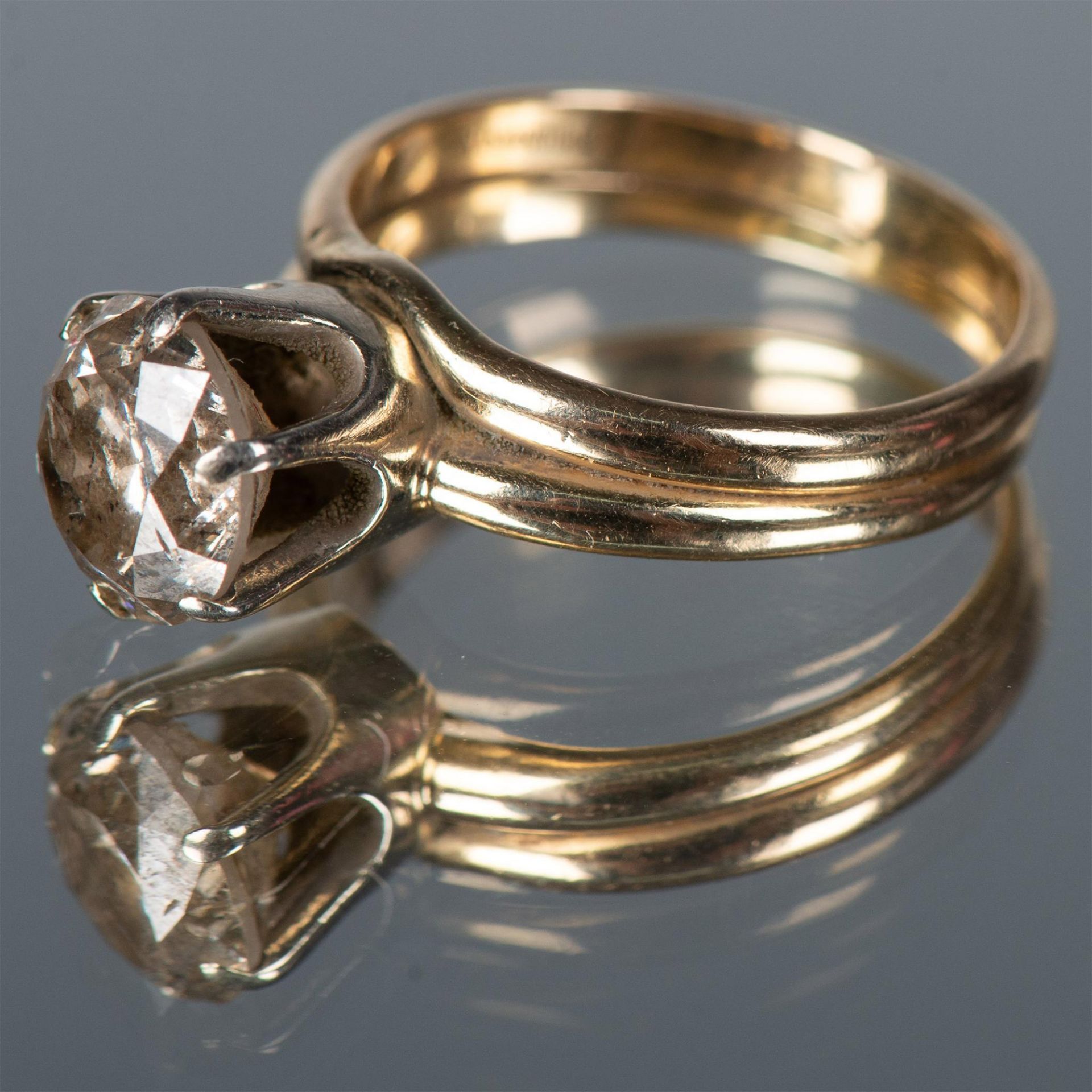 Stunning 3ct Diamond Ring in 14K Gold - Image 2 of 5