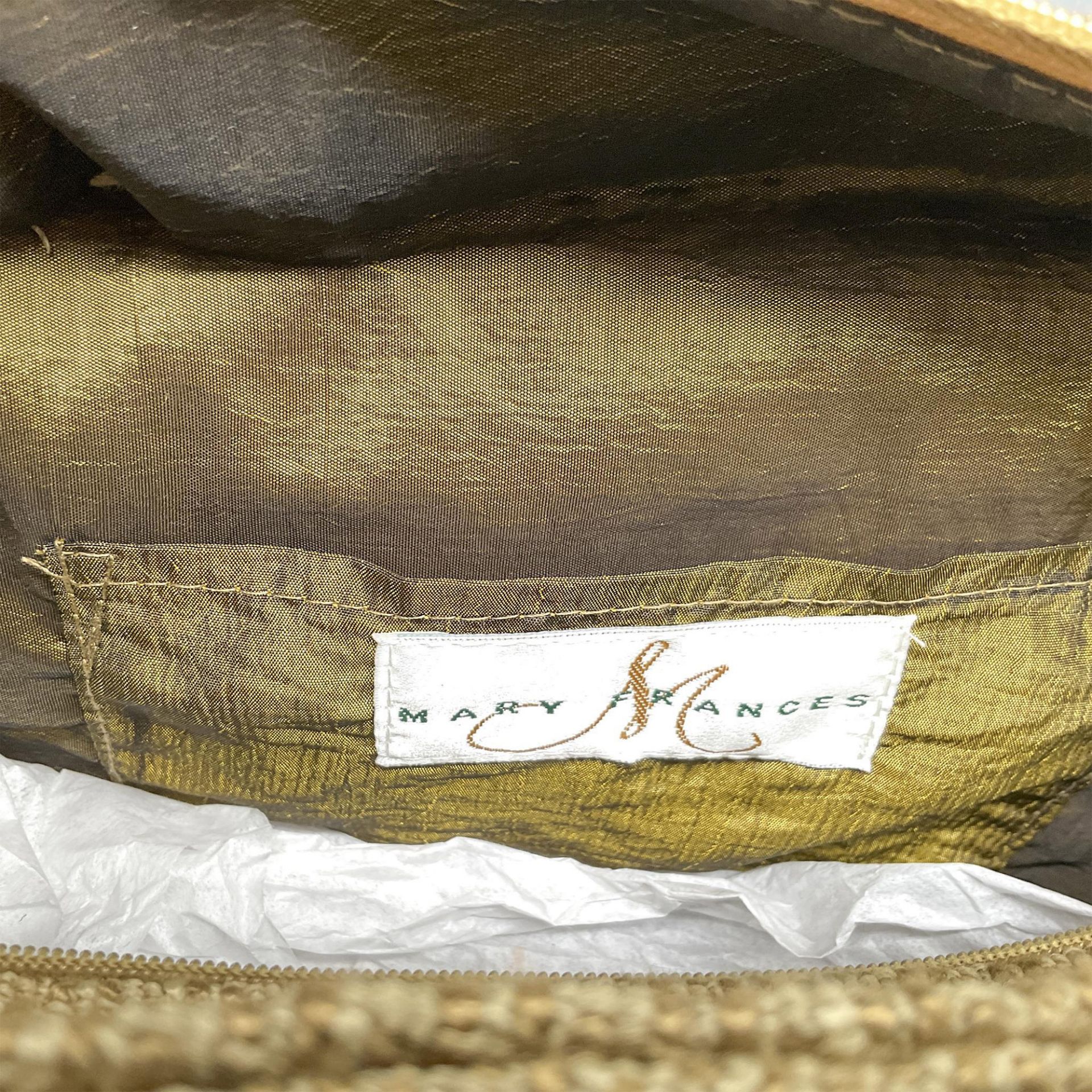 Mary Frances Straw Shoulder Bag - Image 3 of 4