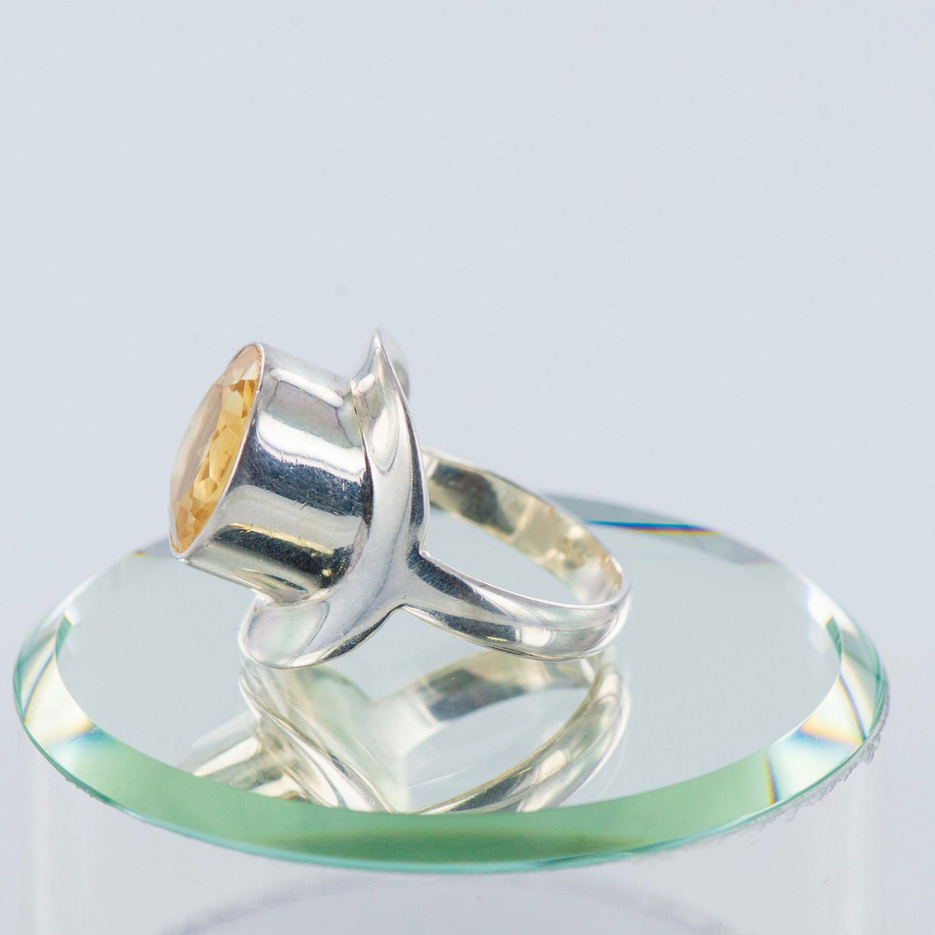 Tous Sterling Silver and Citrine Ring - Image 7 of 11