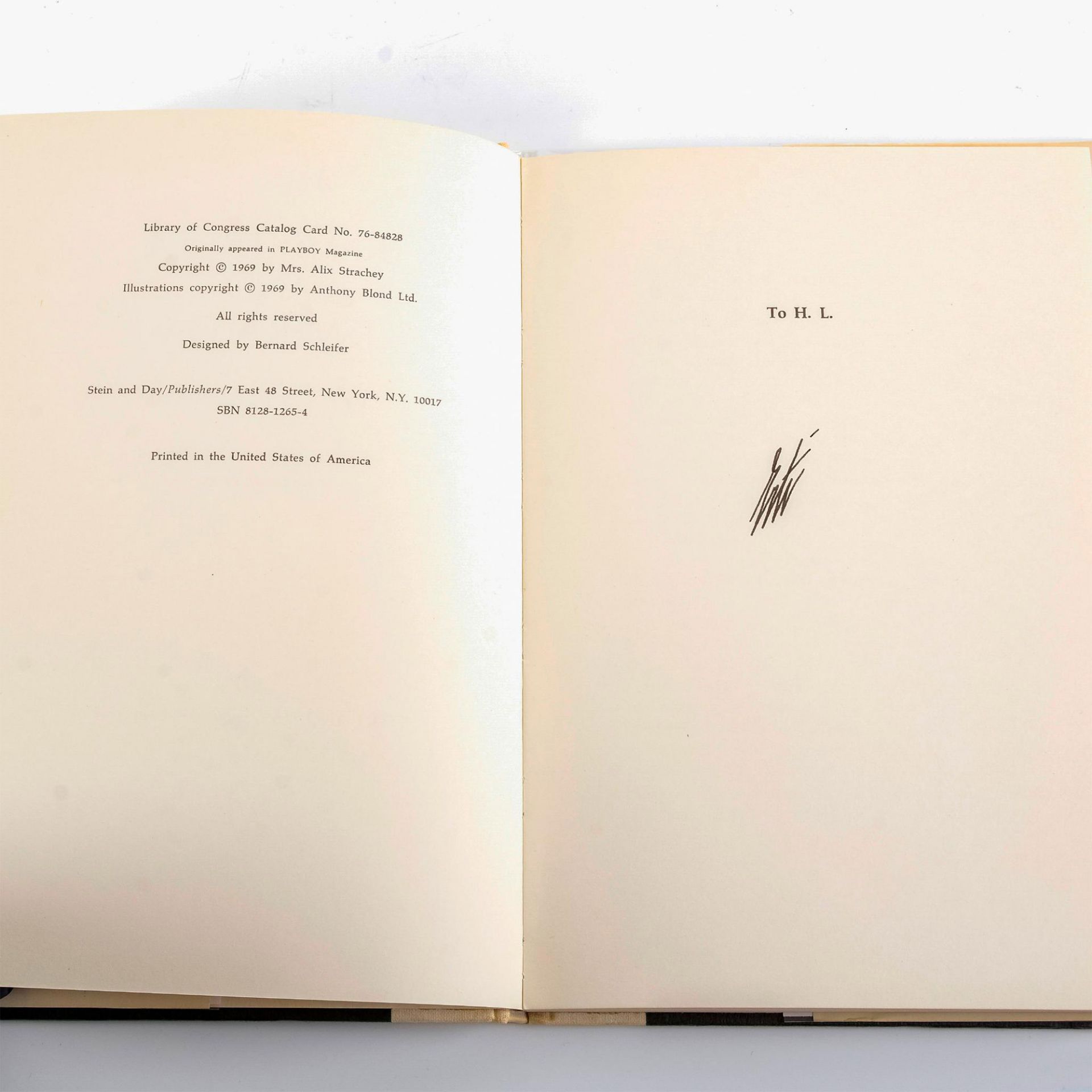 Autographed by Erte Book, Ermyntrude and Esmeralda By Lytton Strachey - Image 3 of 4