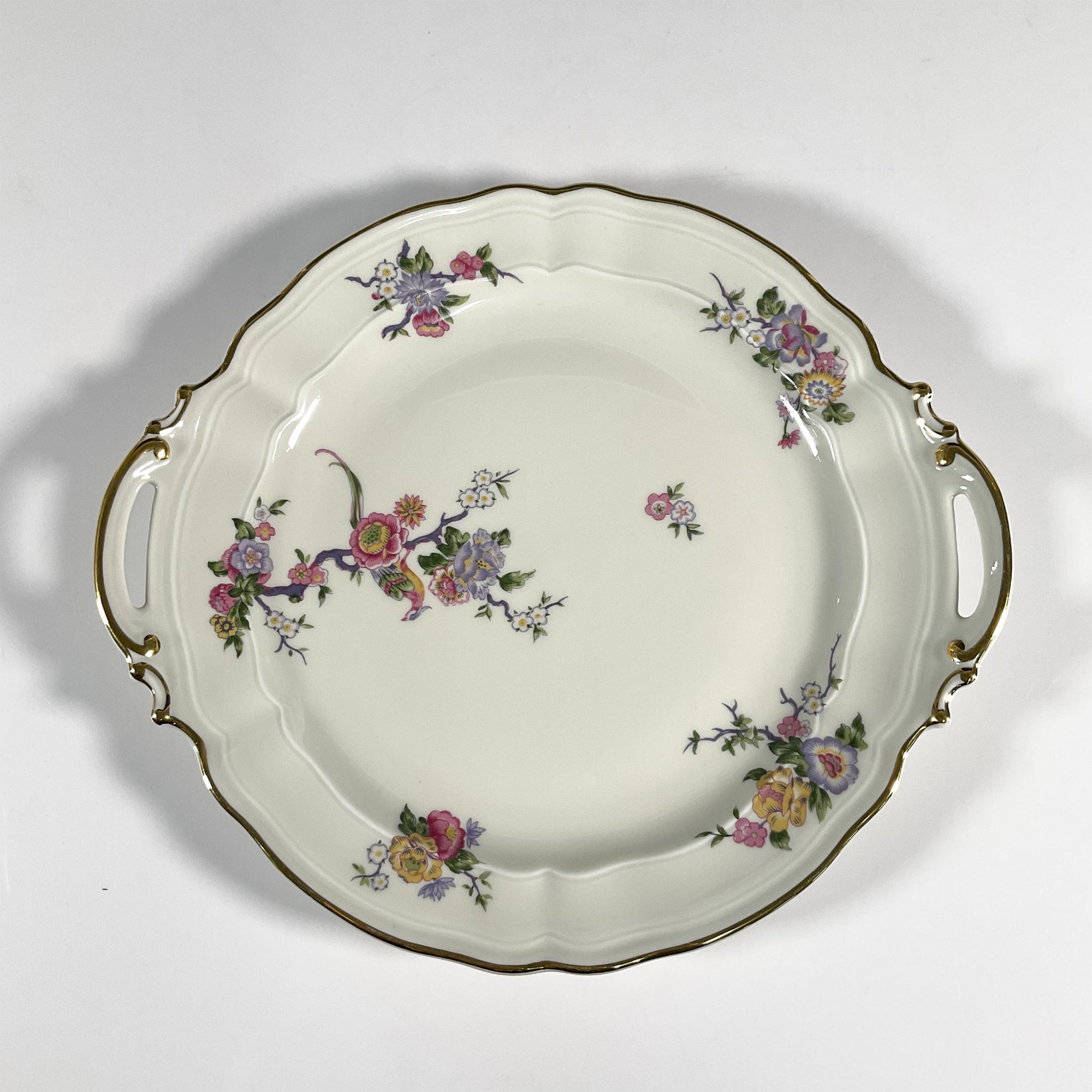 Bernardaud Limoges Cake Plate, Bengali - Image 2 of 3