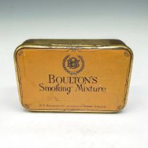 Vintage Boulton's Smoking Mixture Tobacco Tin