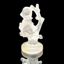 Goebel Hummel Frosted Lead Crystal Figurine