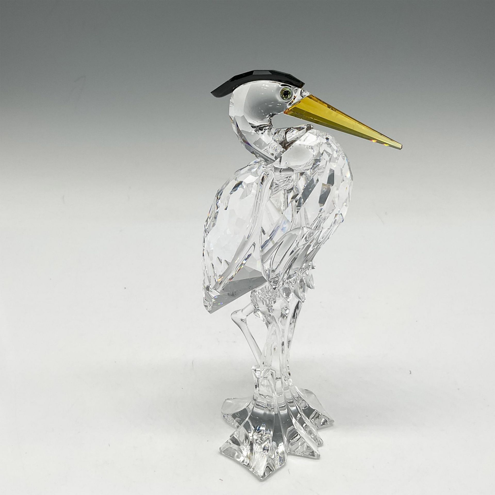 Swarovski Crystal Figurine, Silver Heron - Image 2 of 5