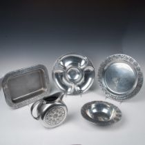 5pc Wilton Armetale Pewter Serving Ware, Reggae