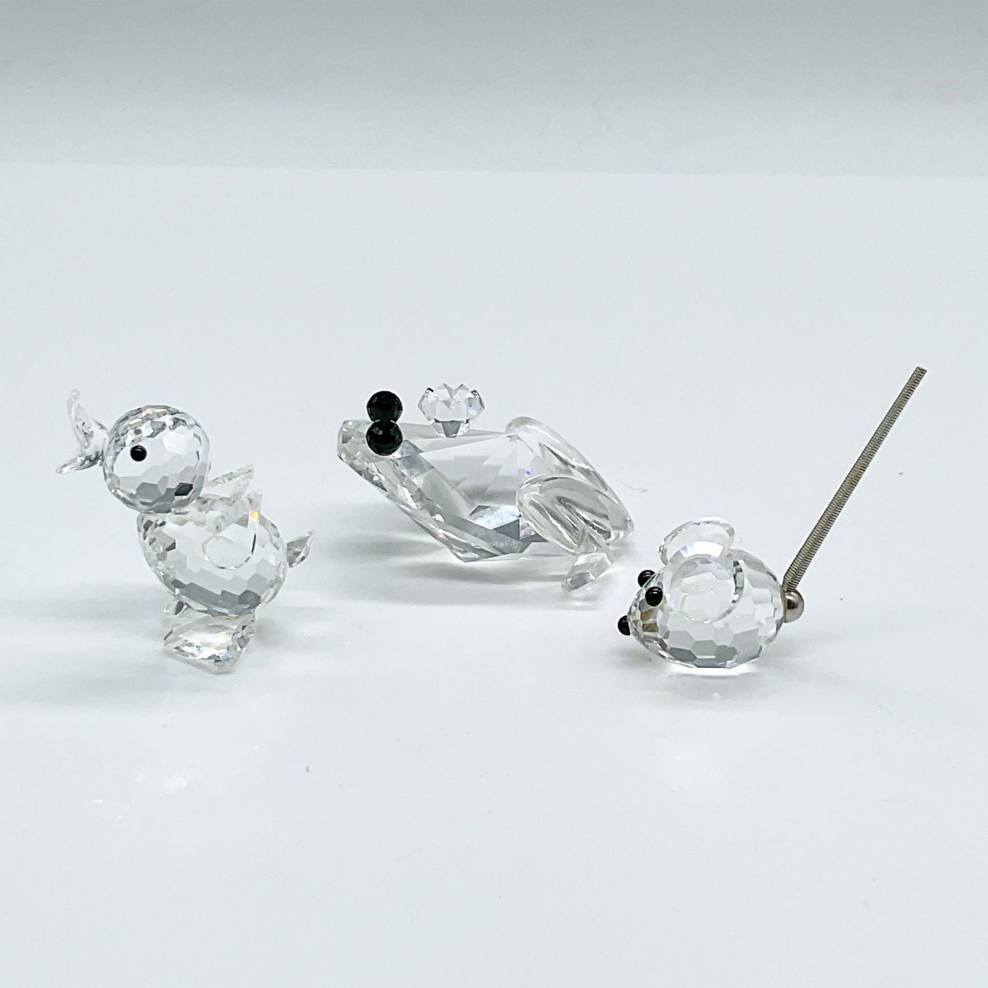 3pc Swarovski Crystal Figurines - Bild 3 aus 4