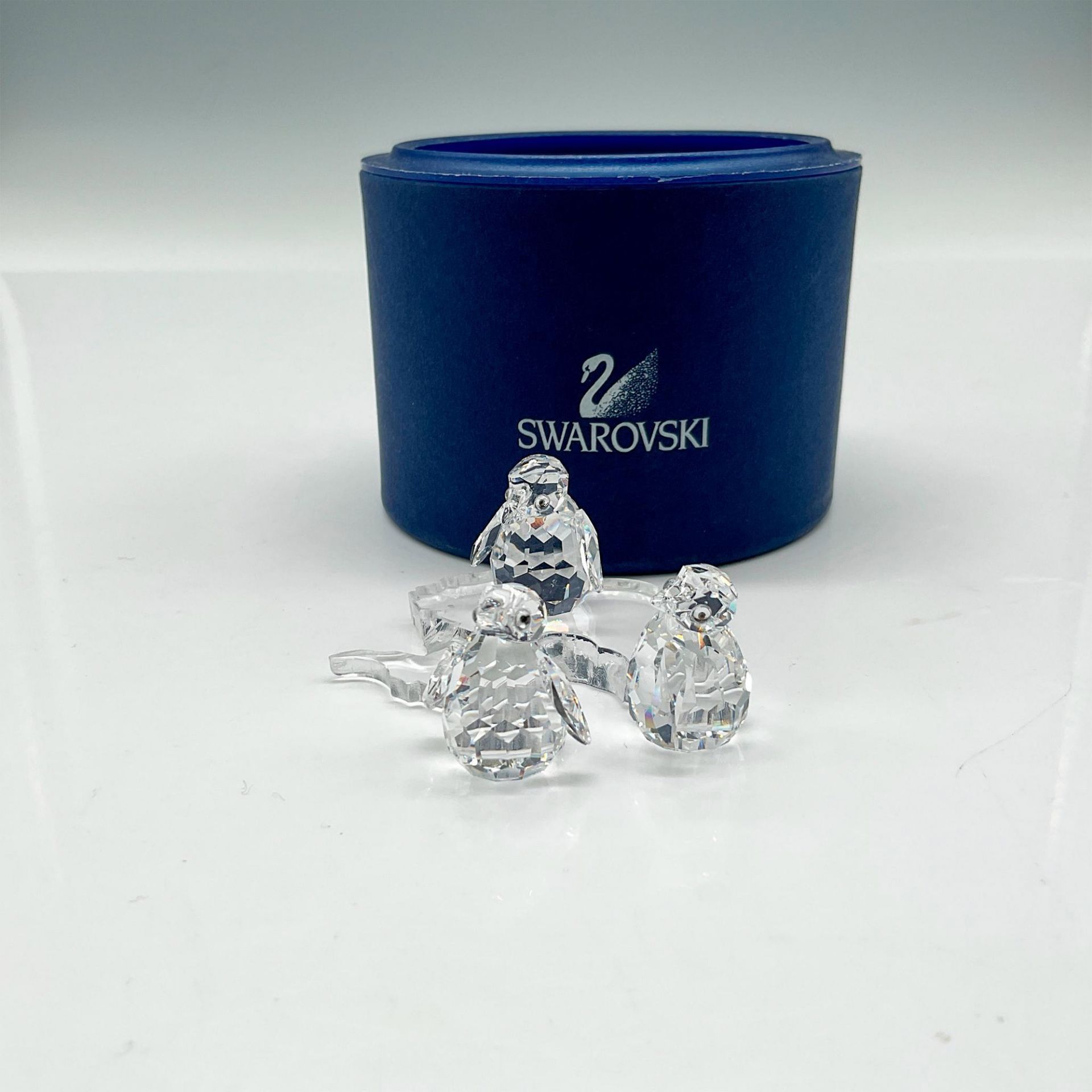 Swarovski Crystal Figurine, Baby Penguins - Image 4 of 4