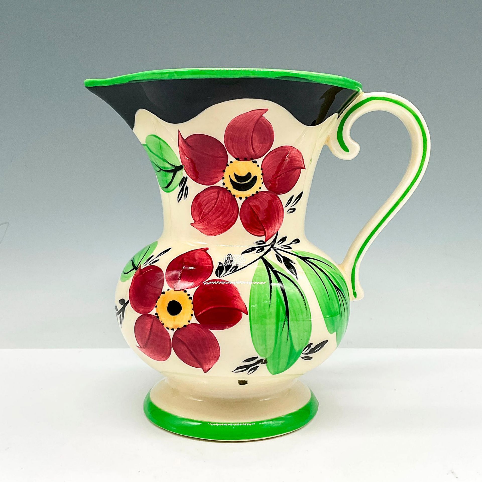 W.H. Grindley & Co Hand Painted Pitcher - Image 2 of 3