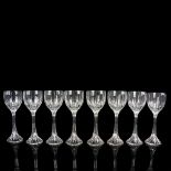 8pc Mikasa Crystal Wine Glasses, Park Lane