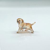 Swarovski Crystal Figurine, Golden Retriever Puppy