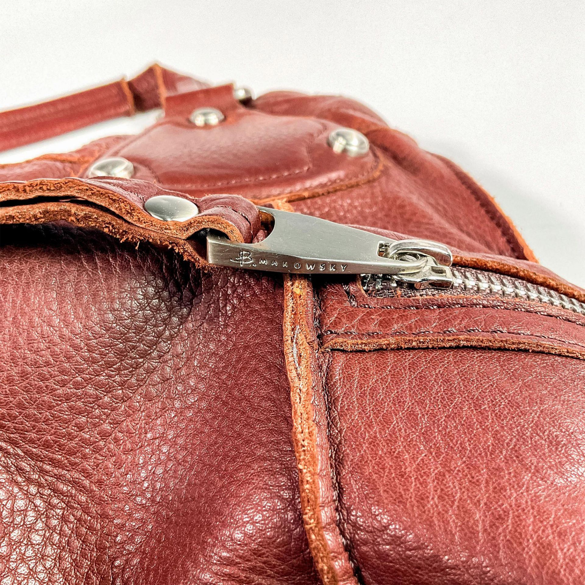 BMakowsky Leather Hobo Tote Bag - Bild 4 aus 6
